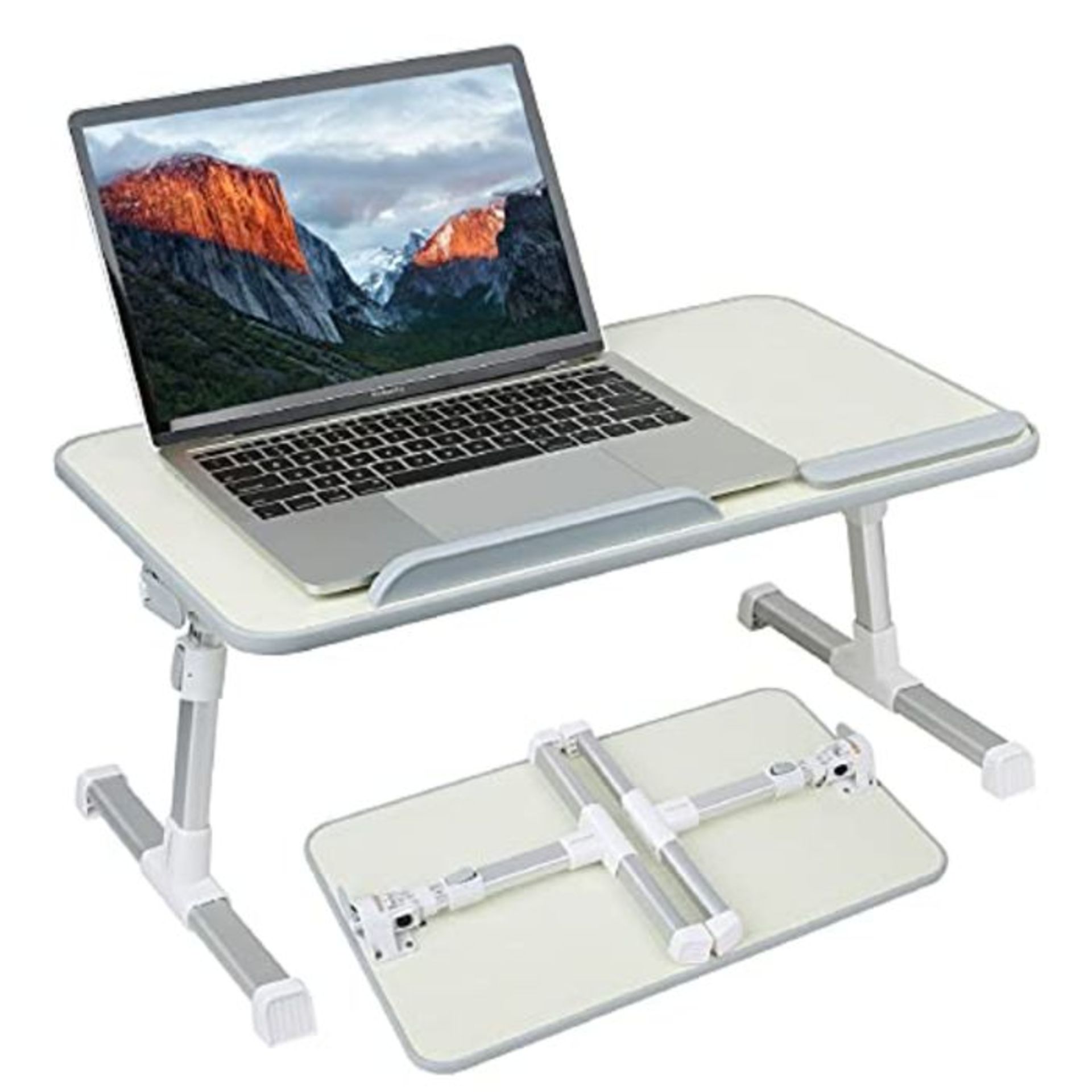 Laptop Stand Computer Desk, Adjustable Laptop Table, Bed Tray, Lap Desks Bed Table for