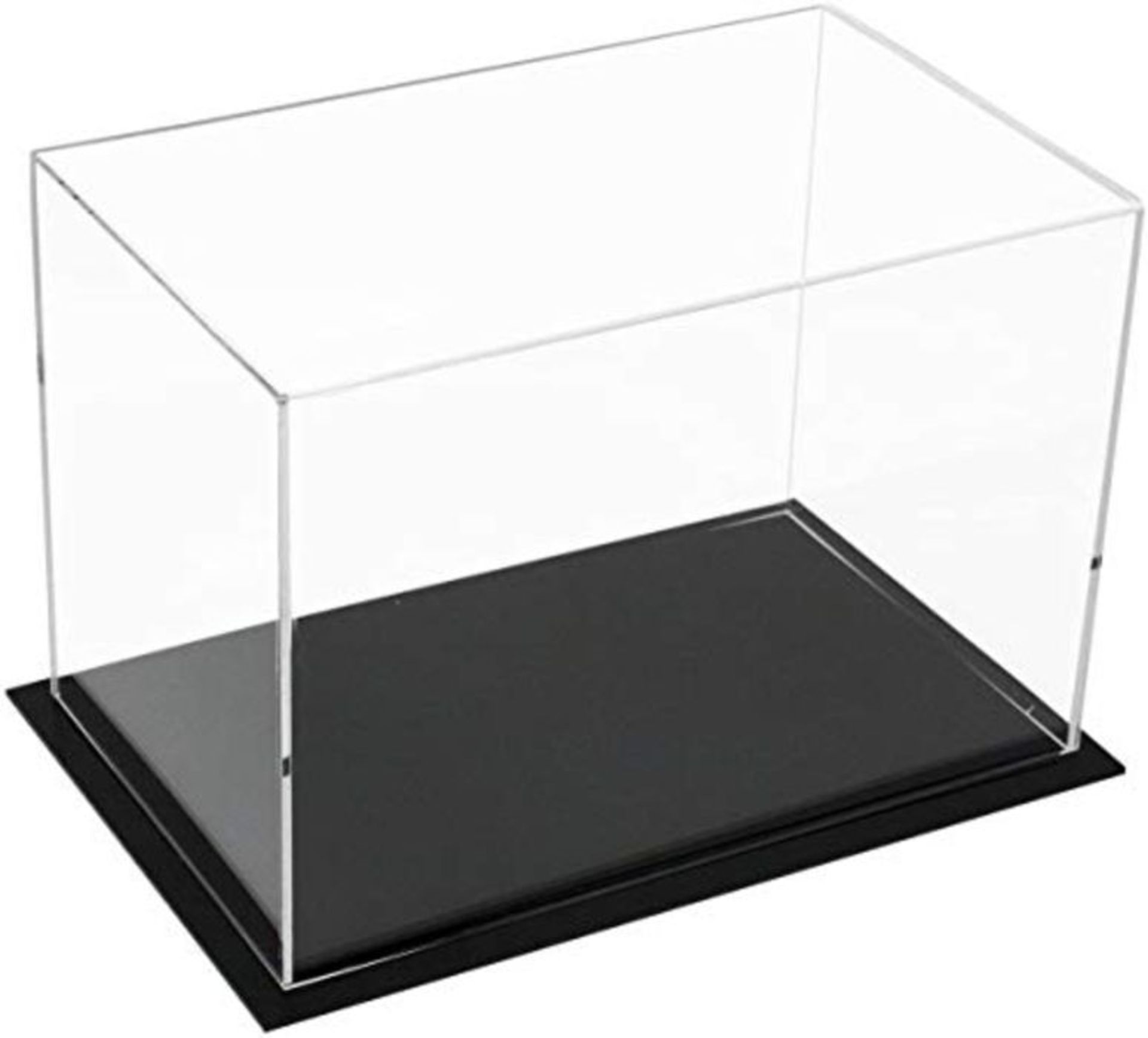 WANLIAN 10-Zoll-Acryl Vitrine Montieren Sie die Arbeitsplatte Box Cube Organizer Stand