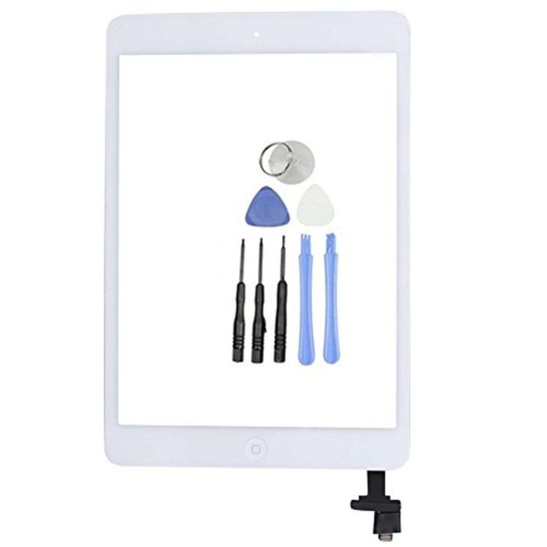 Touch Screen Glass Digitizer Assembly for iPad Mini 1 2 with Home Button & Camera Brac