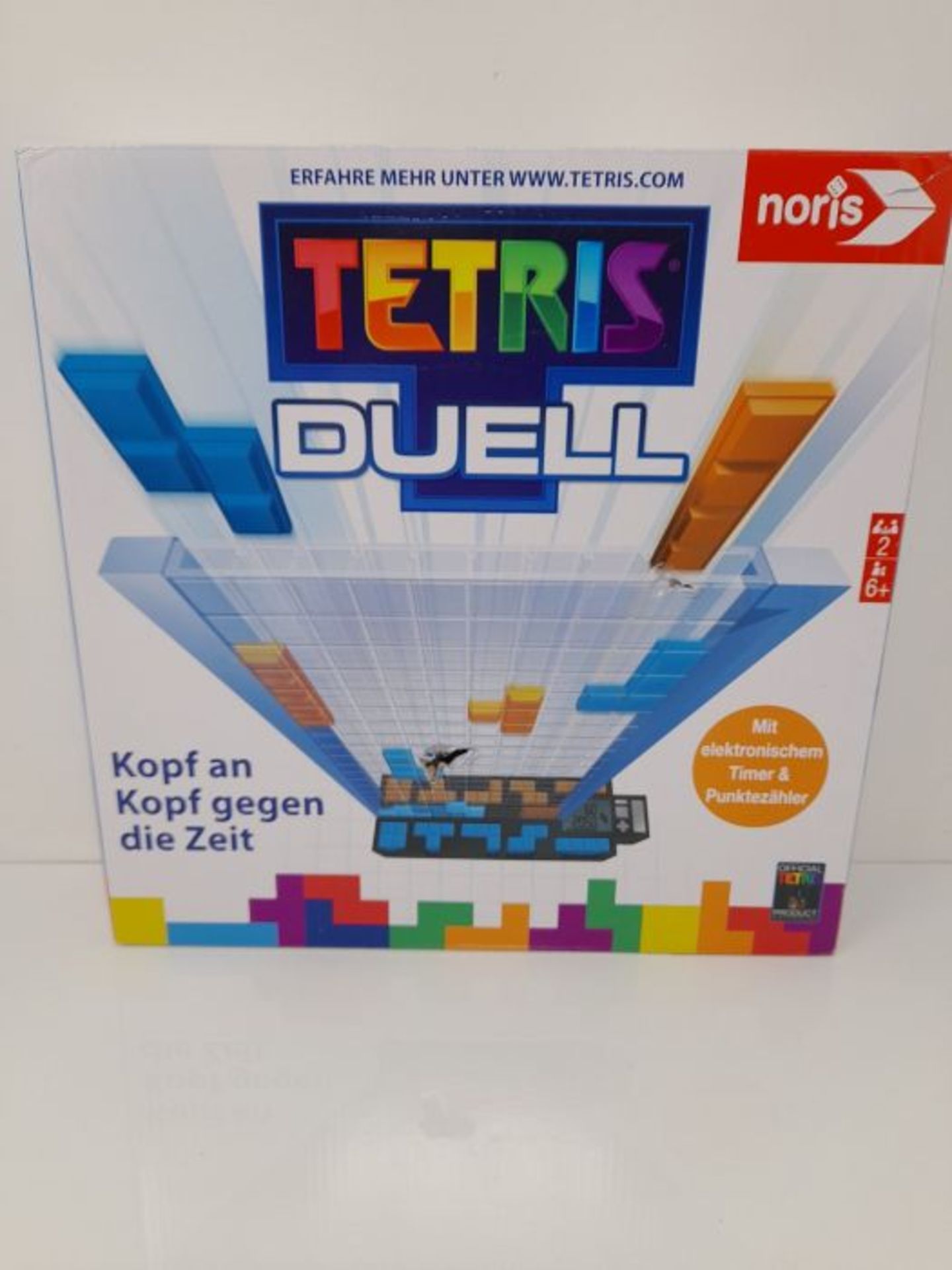 Noris 606101799  Tetris Duell, das packende Eins-gegen-Eins Strategiespiel für Gro - Image 2 of 3