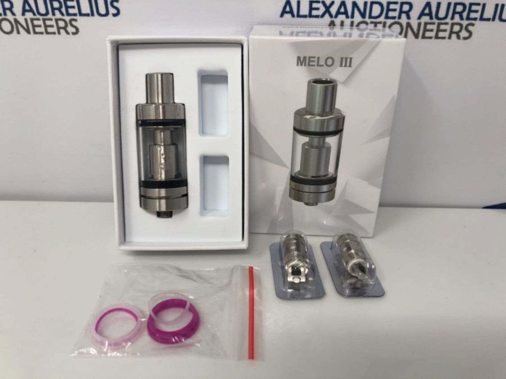 Eleaf Melo 3 Clearomizer 4 ml, Durchmesser 22 mm, Riccardo Verdampfer fÃ¼r e-Zigaret