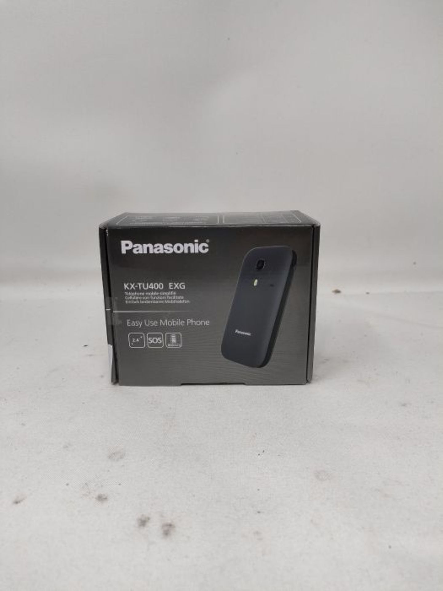 Panasonic KX-TU400EXG Seniorenhandy zum Aufklappen ohne Vertrag (SOS-Notruftaste, Tasc