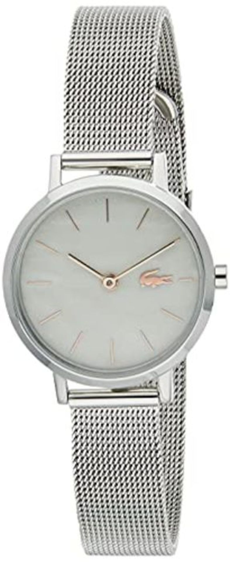 RRP £101.00 Lacoste Women's Analogue Quartz Watch with Stainless Steel Strap 2001121 - Image 4 of 6