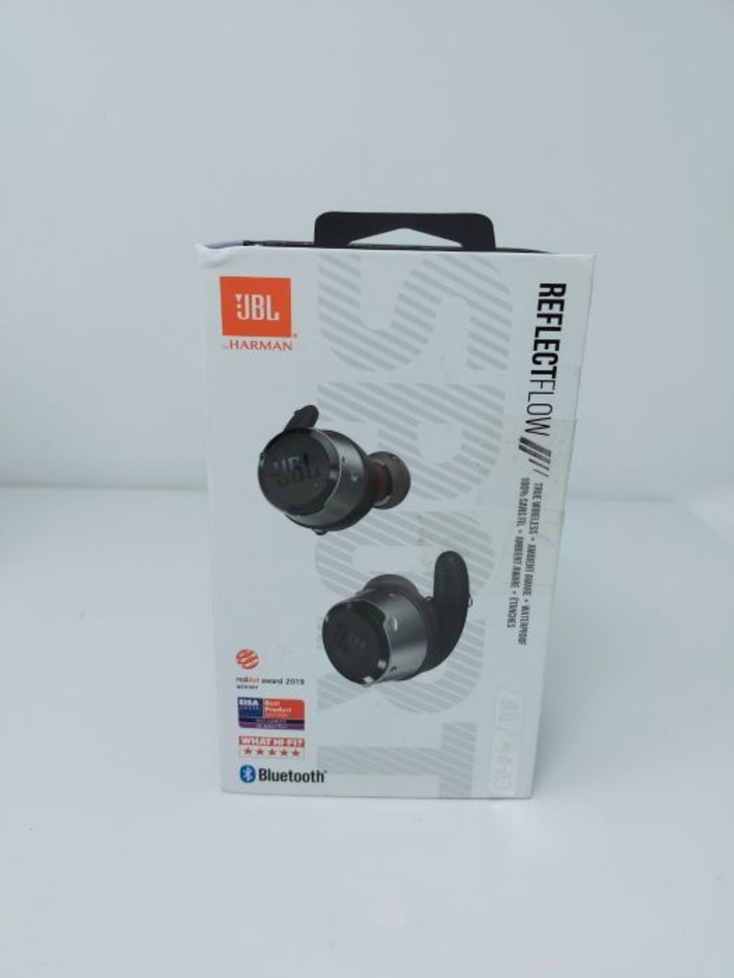RRP £100.00 JBL Reflect Flow - Truly Wireless in-Ear Sport Headphones in Black - Image 5 of 6