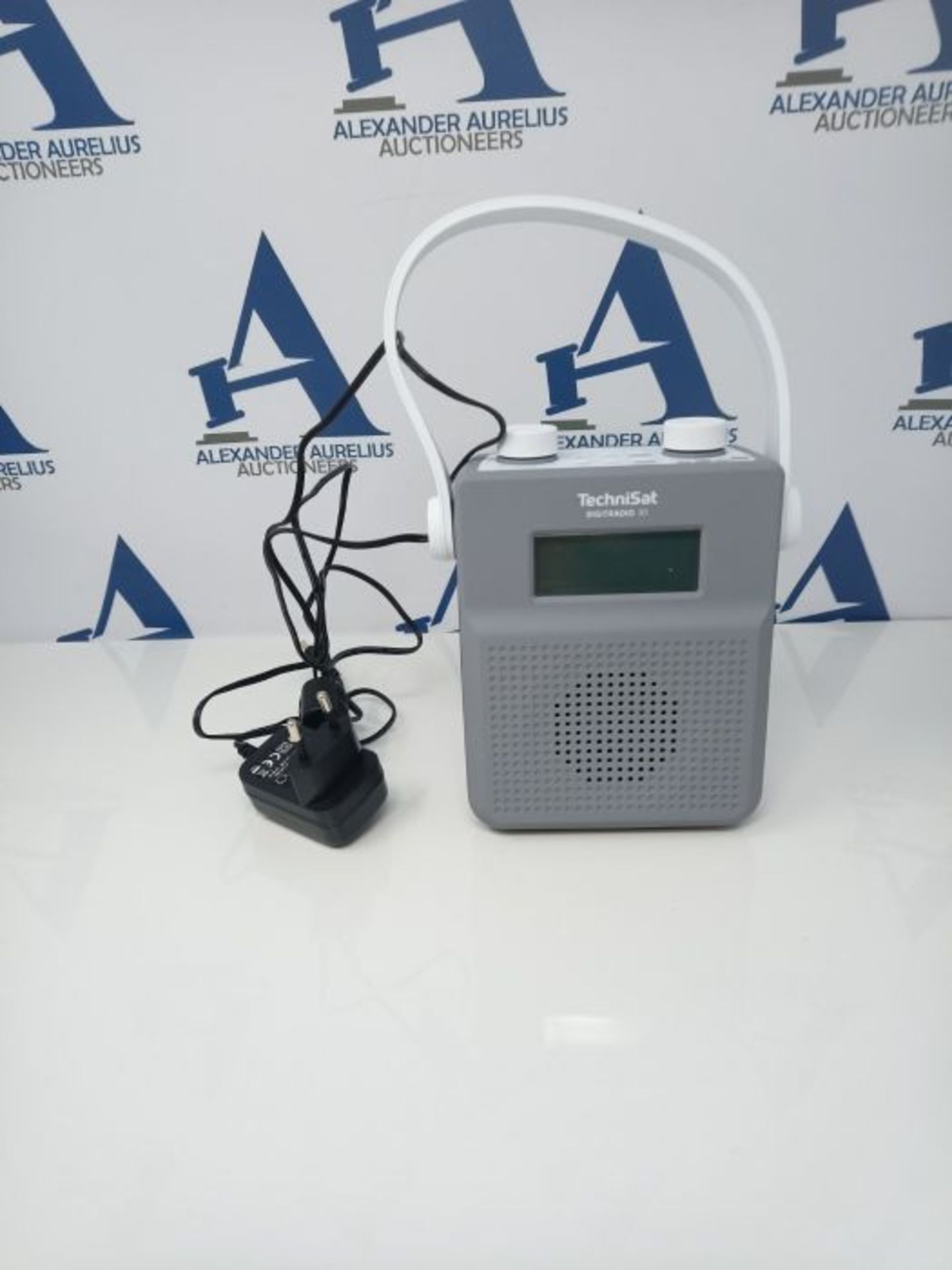 TechniSat DIGITRADIO 30 - wasserdichtes DAB+ Duschradio (UKW, DAB Digitalradio, integr