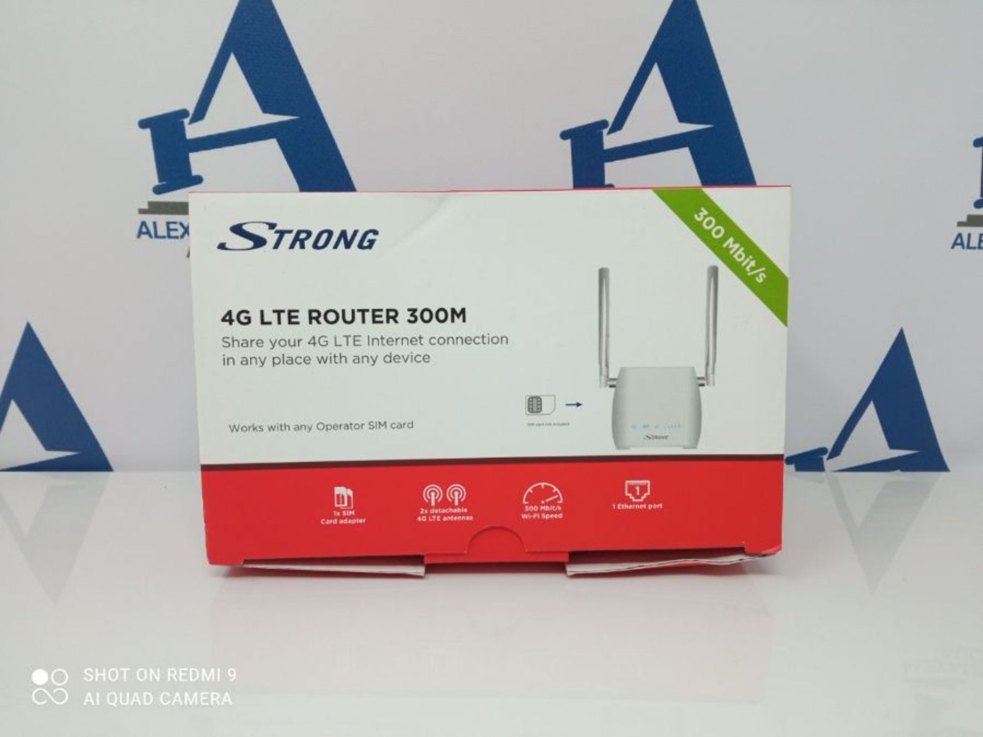 STRONG Router 4G LTE WLAN 300M(LTE fino a 150 Mbit/S, 2.4 GHz WiFi @ 300 Mbit/S, 802.1 - Image 2 of 3