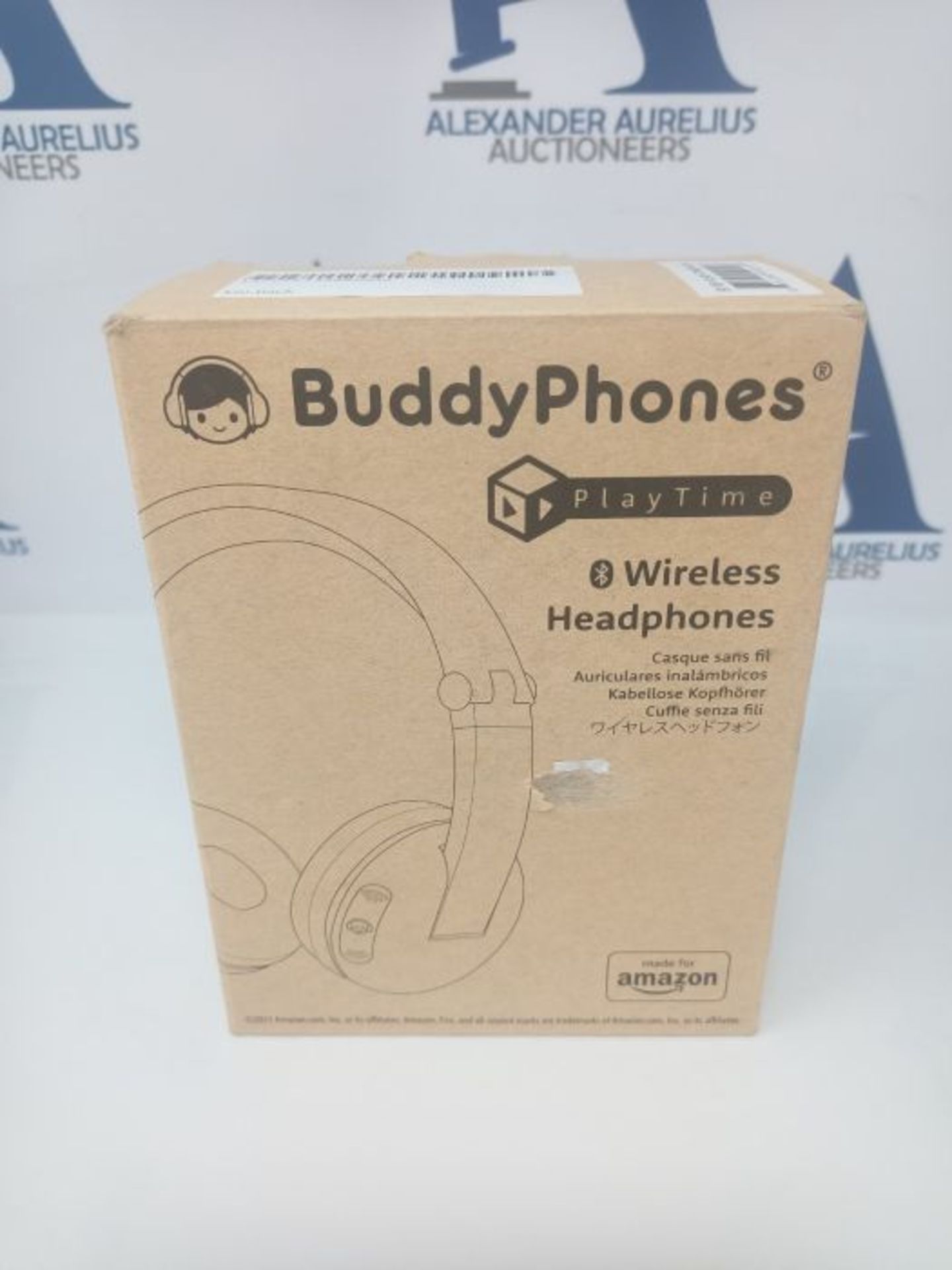 Made for Amazon, Bluetooth BuddyPhones | Play Time in Blue, ages 3 7 - Image 2 of 3