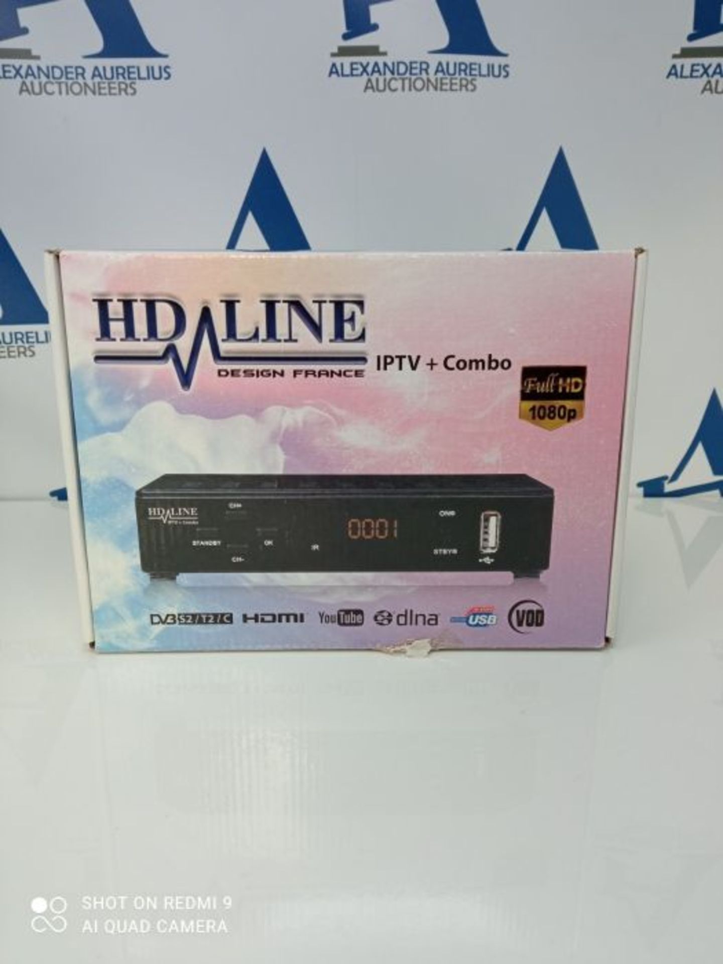 hd-line Tivusat Satelliten SAT Receiver (HDTV, WiFi, DVB-S/S2, HDMI, AV, 2X USB 2.0,) - Image 2 of 3