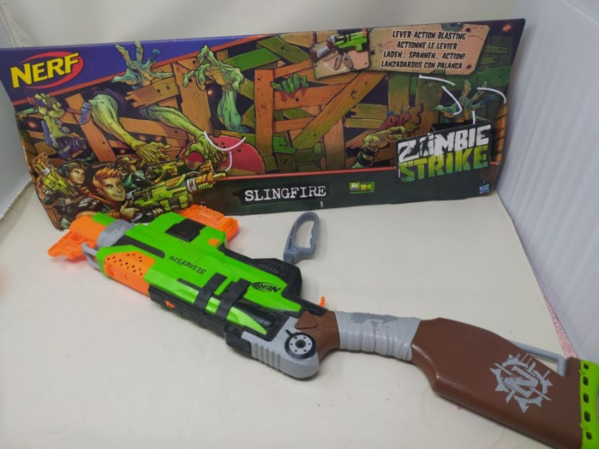 Hasbro Nerf A6563EU4 - Zombie Strike Slingfire, Spielzeugblaster - Image 2 of 2