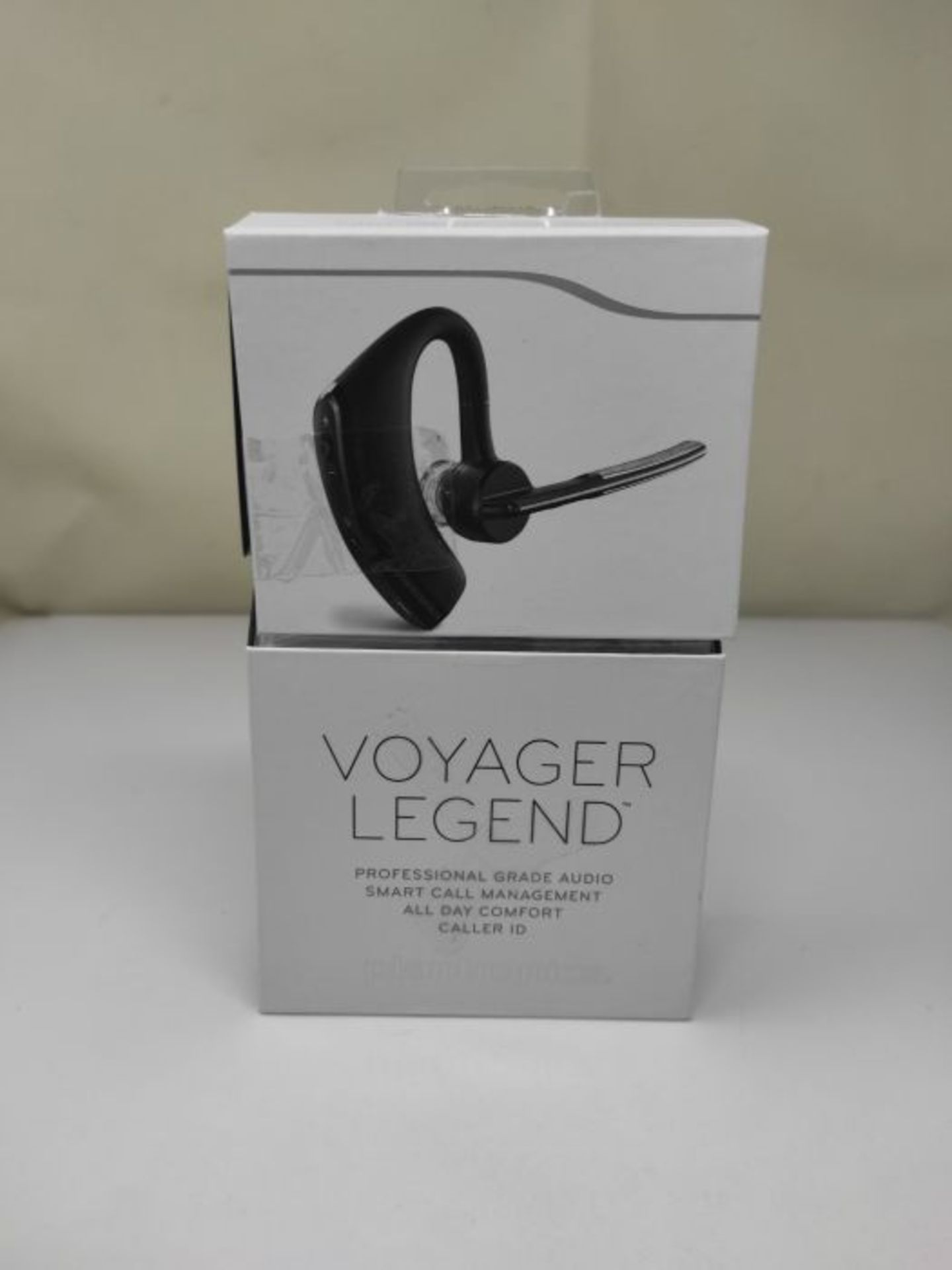 RRP £67.00 Plantronics - Voyager Legend (Poly) - Bluetooth-Headset, Ein-Ohr (monaural) - Anschlus - Image 2 of 3