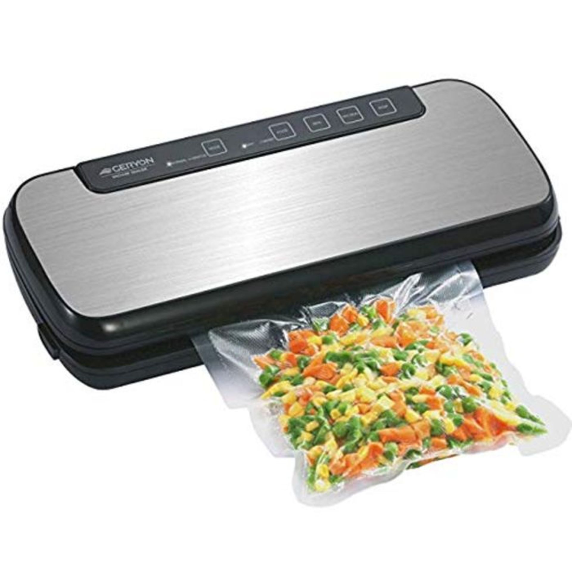 GERYON Vacuum Sealer| Automatic Food Sealer Machine with Starter Kit of Saver Roll| Ba