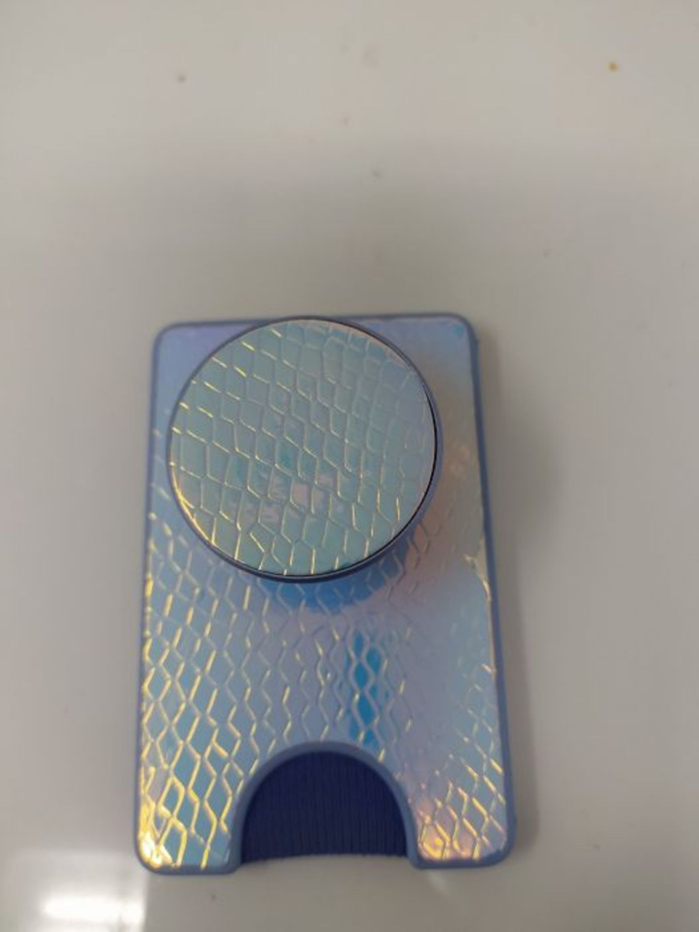 PopSockets PopWallet+ with Integrated Swappable PopTop - Iridescent Snake - Image 2 of 2