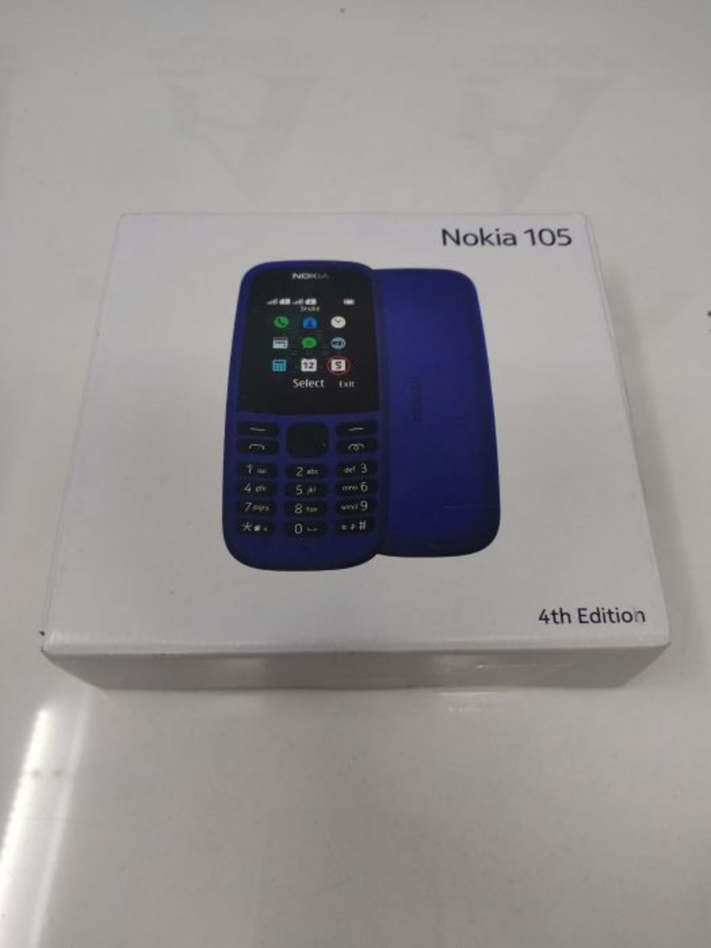 Nokia 105 Dual-SIM (2019) Blue unlocked