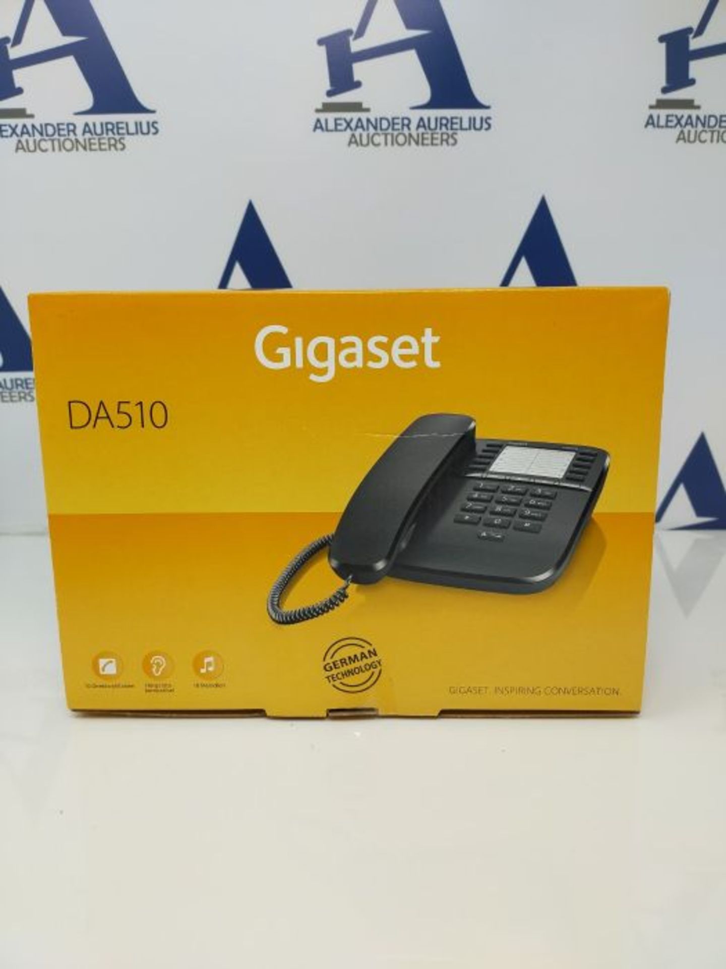 Gigaset DA510 Corded Telephone - Black - Image 2 of 3