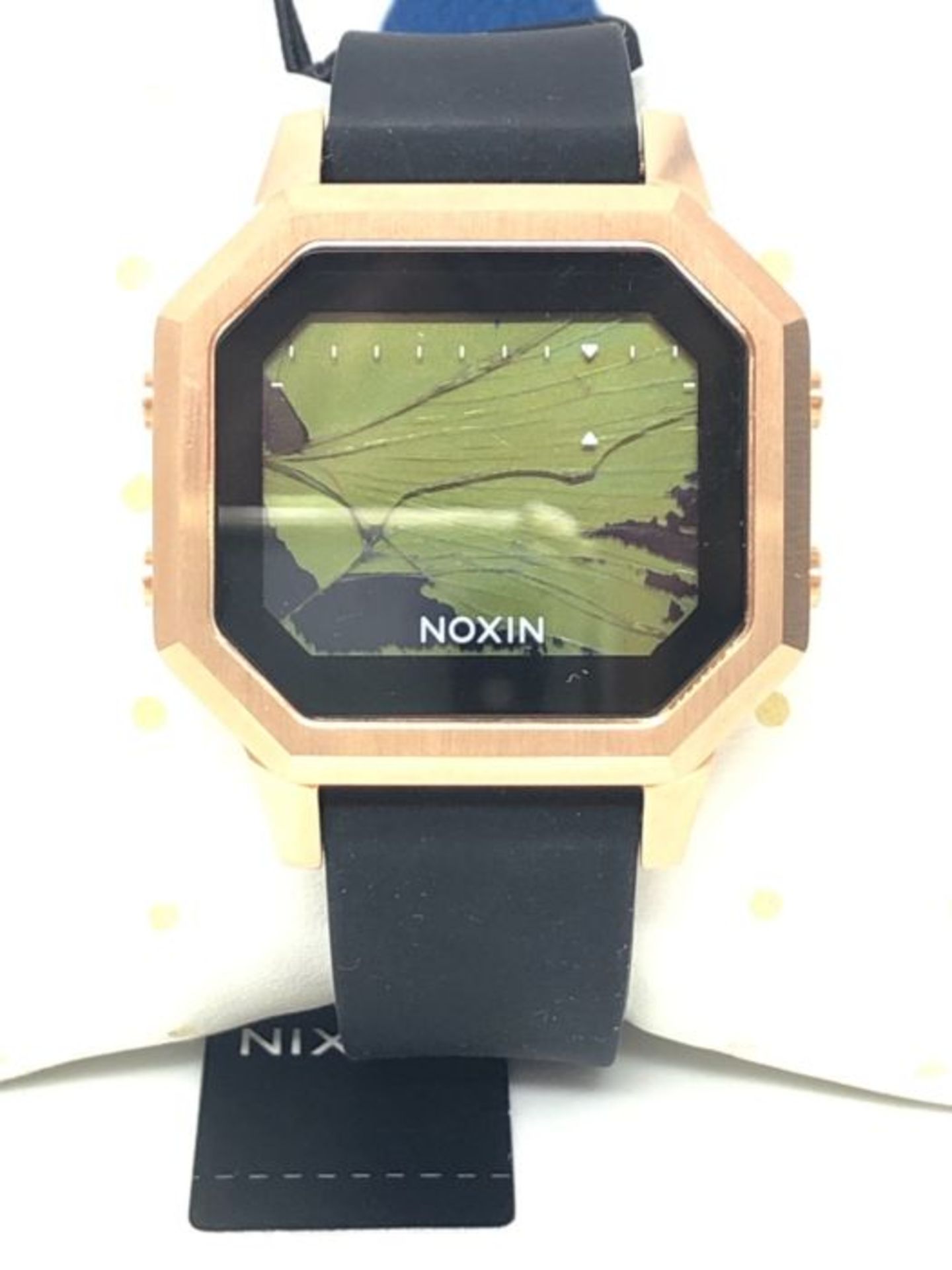 RRP £107.00 Nixon Damen Digital Smart Watch Armbanduhr mit Silikon Armband A1211-1098-00 - Image 2 of 2