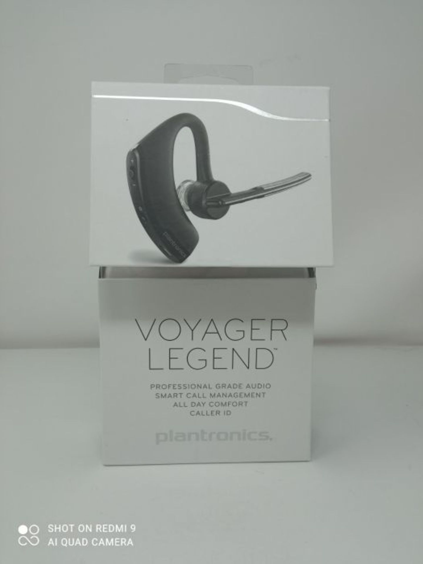 RRP £67.00 Plantronics - Voyager Legend (Poly) - Bluetooth-Headset, Ein-Ohr (monaural) - Anschlus - Image 2 of 3