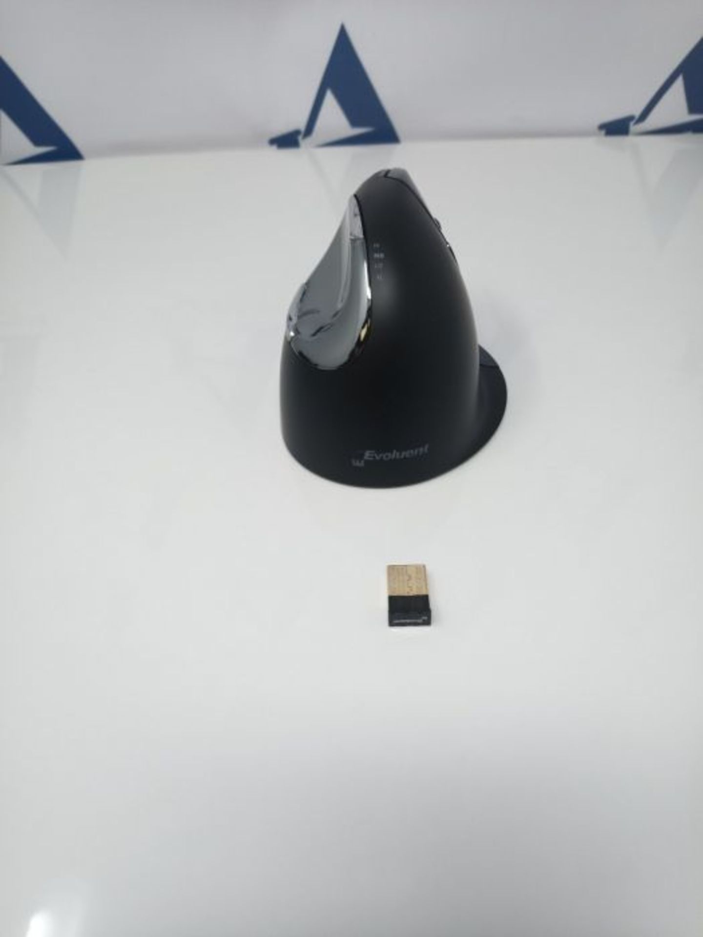 RRP £86.00 Evoluent Right Handed Wireless Vertical Mouse, VMOUS4WRLHY - Image 2 of 3