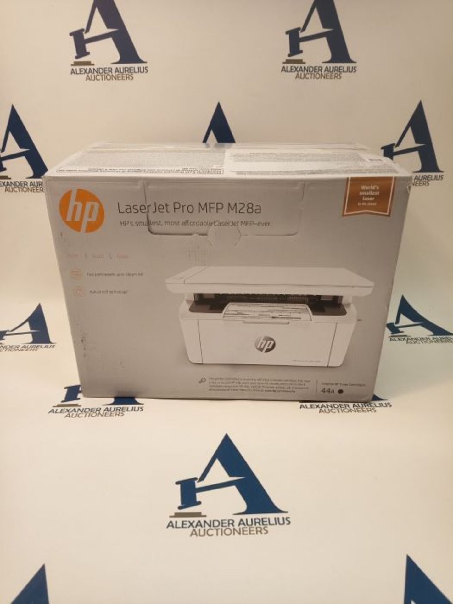 RRP £99.00 HP LaserJet Pro MFP M28a Multi-Function Printer, White - Image 2 of 3