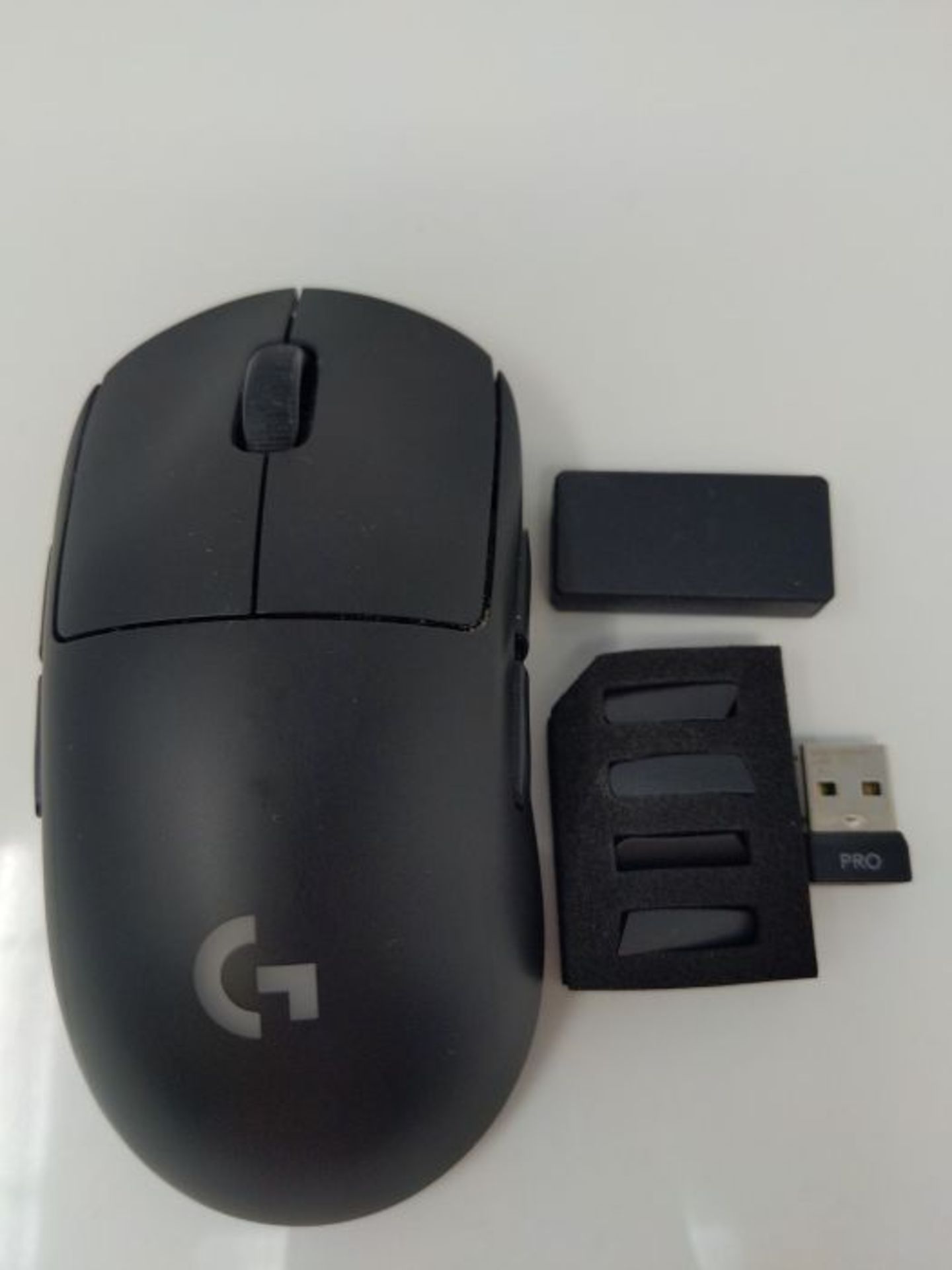 RRP £85.00 Logitech G PRO Wireless Gaming Mouse, HERO 25K Sensor, 25,600 DPI, RGB, Ultra Lightwei - Image 3 of 3