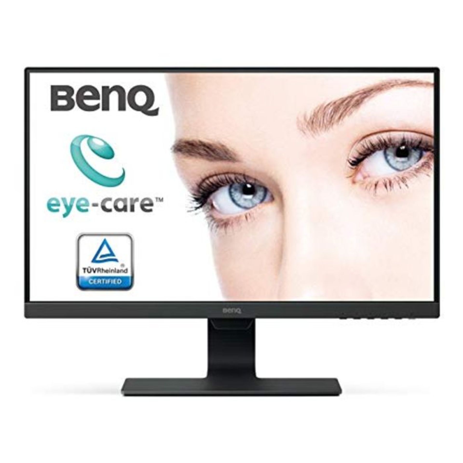 RRP £127.00 [BROKEN SCREEN] BenQ GW2480 24 Inch 1080p Eye Care LED IPS Monitor, Anti-Glare, HDMI,