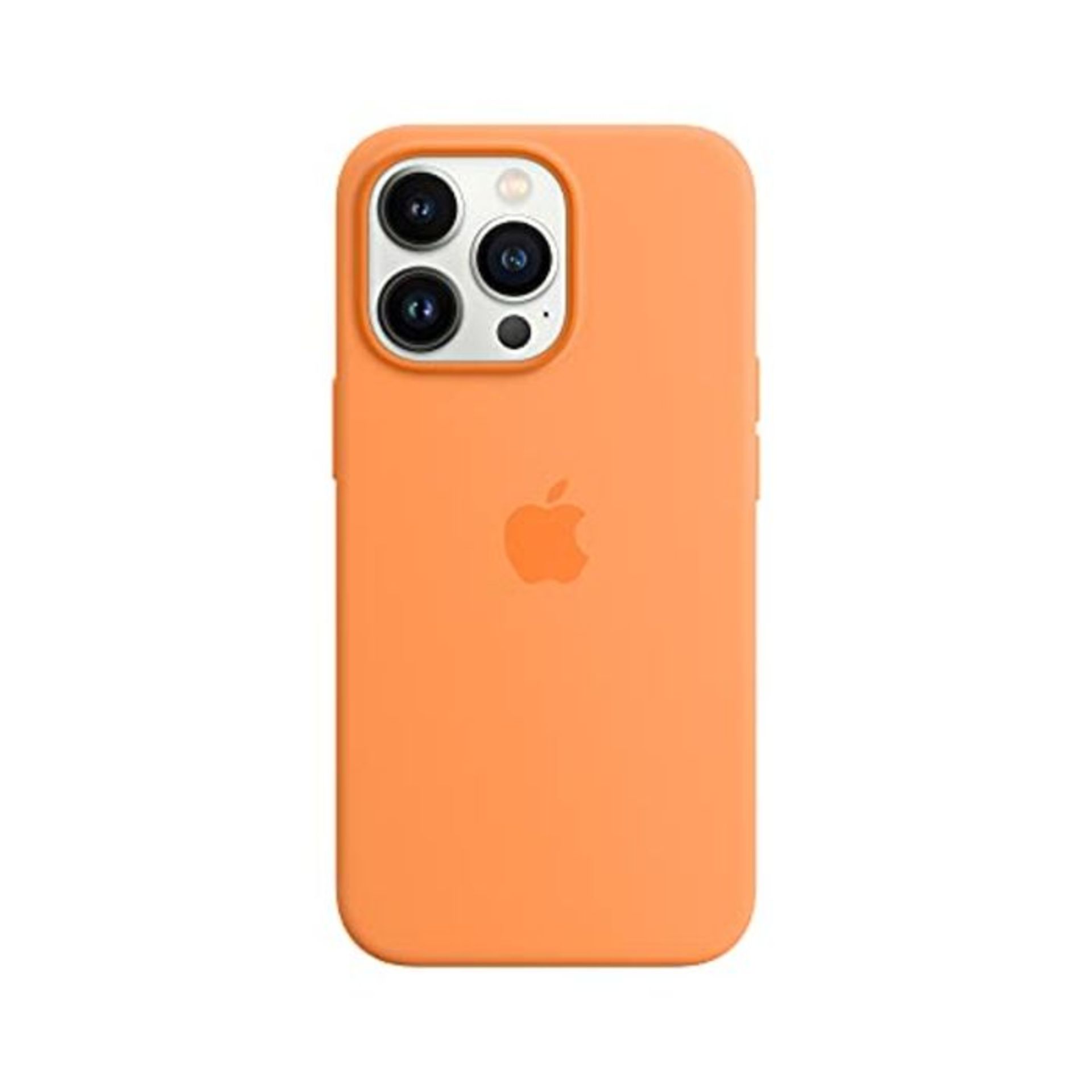 RRP £53.00 Apple Silicone Case with MagSafe (for iPhone 13 Pro) - Marigold