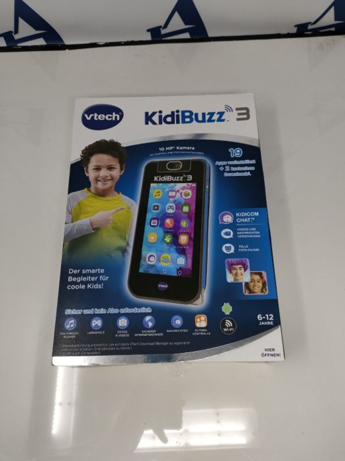 RRP £104.00 VTech KidiBuzz 3  Multifunktions-Messenger für Kinder  Mit sicherem Internetbro