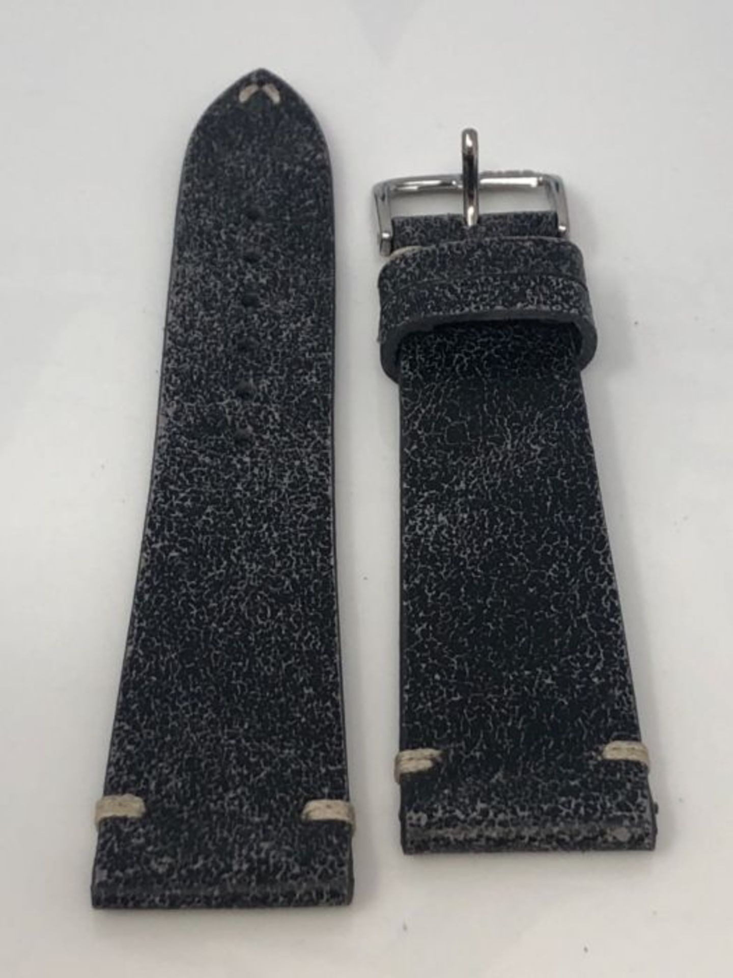 Rios1931 Sagittarius Vintage Cowhide Leather Watch Strap Handmade in Germany Robust 22 - Image 3 of 3