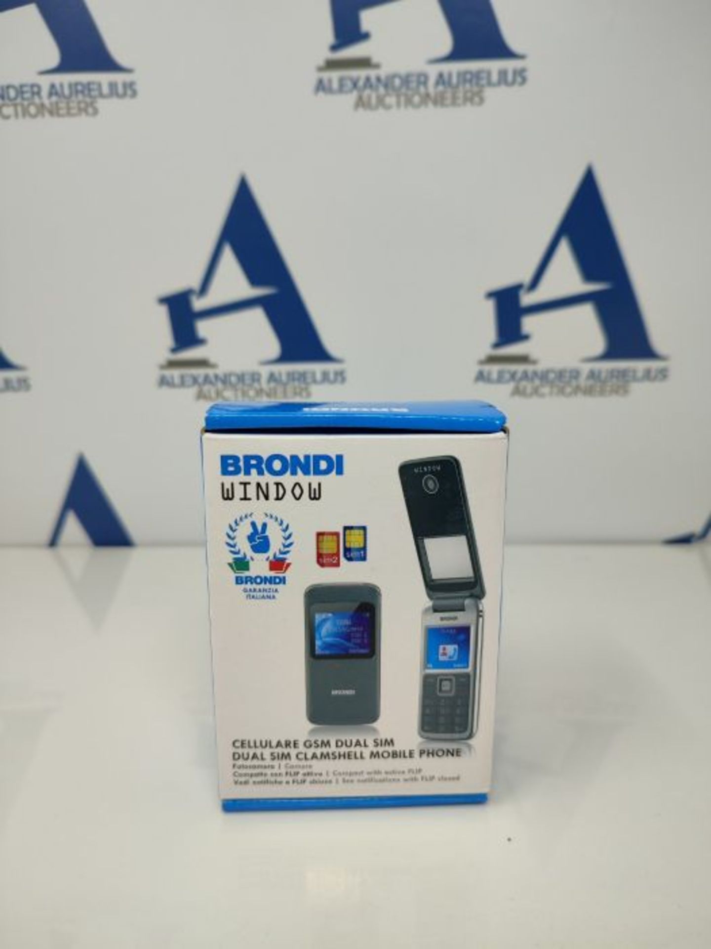 Brondi Window 1.77 "78 g Grey Feature of the phone - Mobile phone (Clamshell, Dual - Image 2 of 3