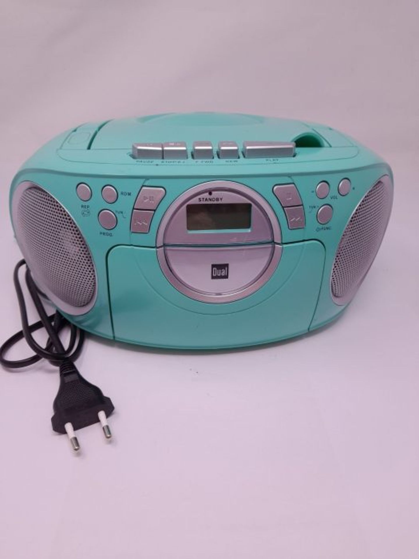 Dual 75404 Dual P 70 Mint Kassettenradio - CD - UKW-Radio - Boombox - CD-Player - Ster - Image 2 of 3