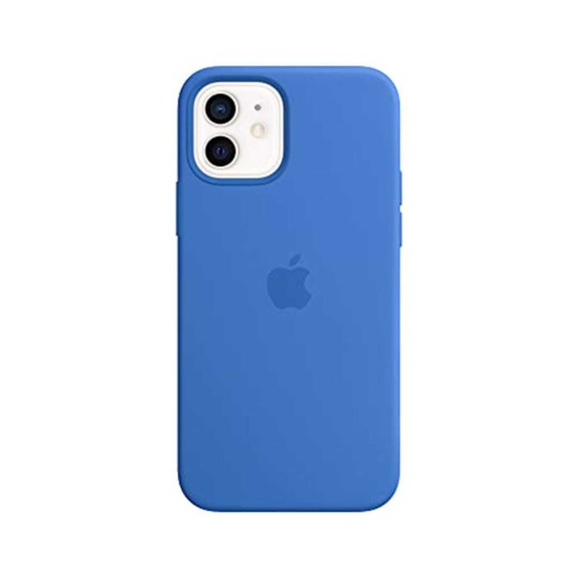 Apple Silikon Case mit MagSafe (für iPhone 12 | 12 Pro) - Capriblau