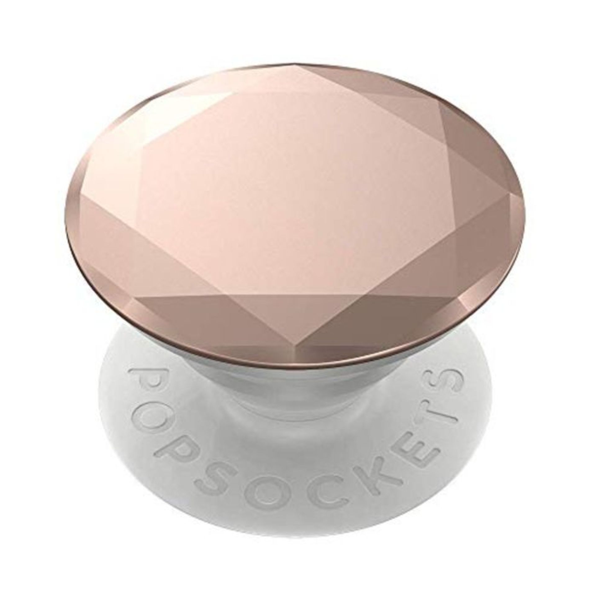 PopSockets PopGrip - Expanding Stand and Grip with Swappable Top - Metallic Diamond Ro