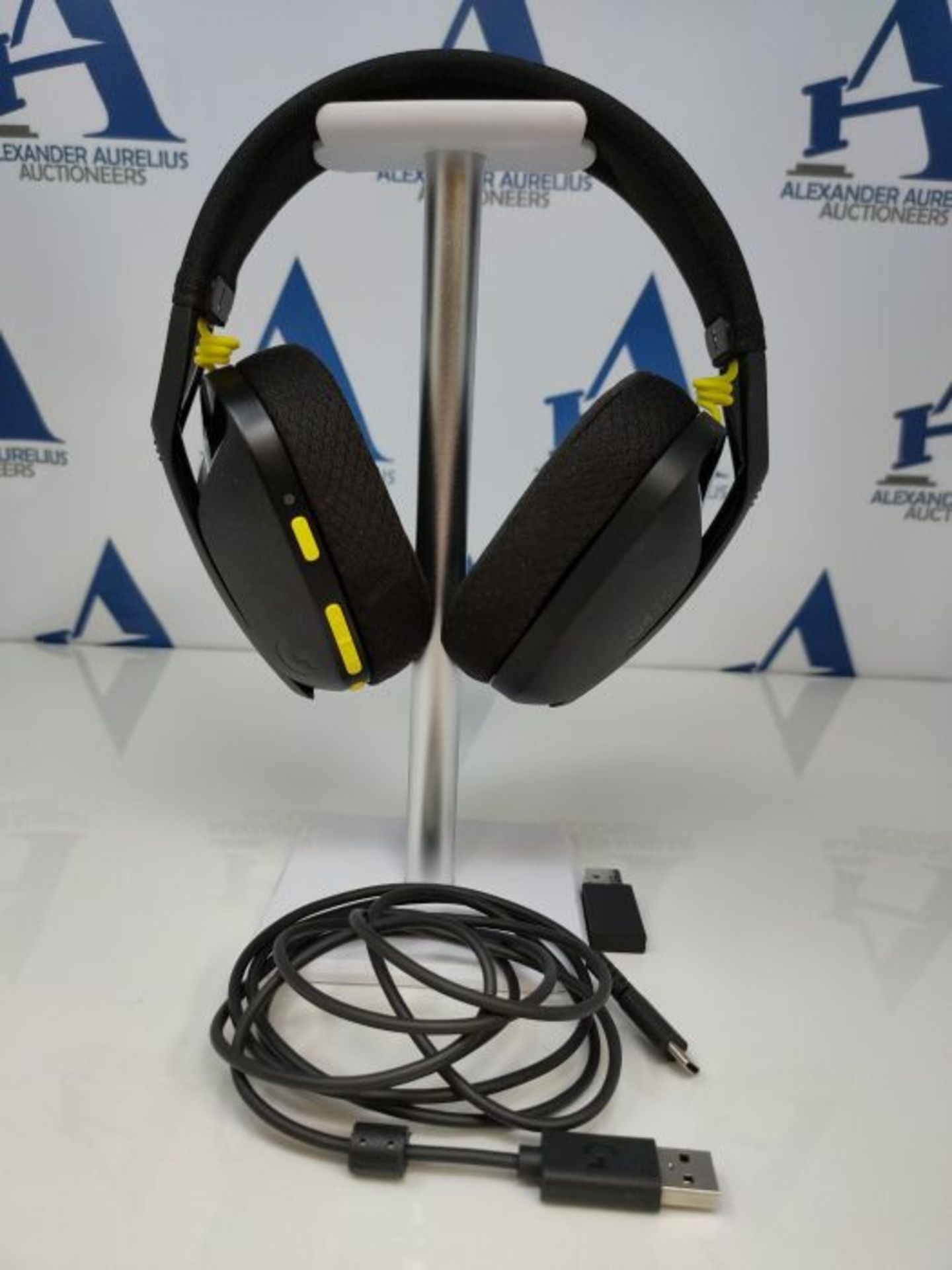 RRP £52.00 Logitech G435 LIGHTSPEED Cuffie Gaming Wireless Bluetooth, Cuffie Over Ear Leggere, Mi - Image 3 of 3