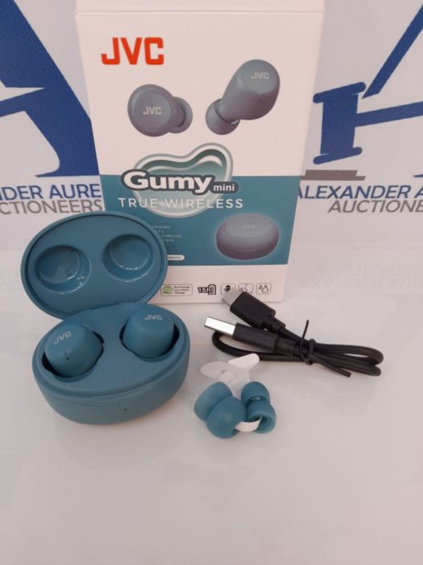 JVC Gumy Mini True Wireless Earbuds [Amazon Exclusive Edition], Bluetooth 5.1, Splash - Image 2 of 3