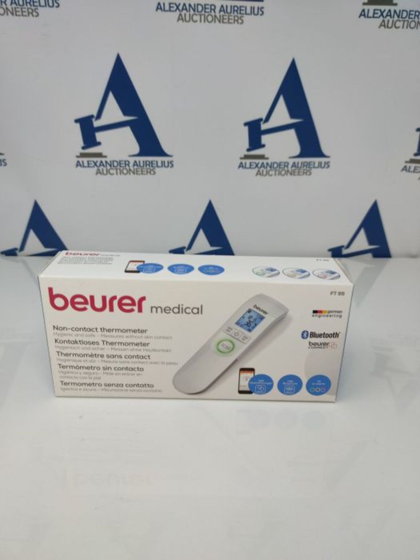 Beurer FT95 Contactless Thermometer with Bluetooth & Free App To Measure And Monitor T - Image 2 of 3