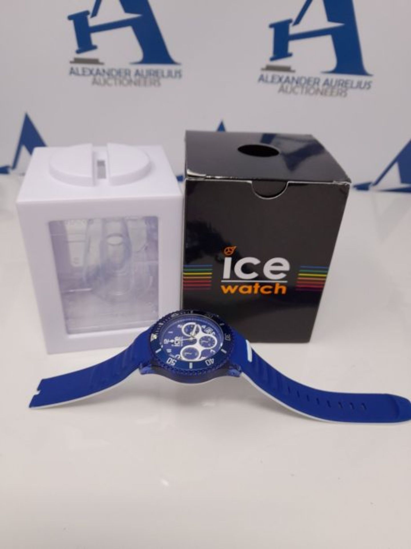 RRP £73.00 [INCOMPLETE] Ice-Watch - ICE aqua Marine - Montre bleue pour homme avec bracelet en si - Image 2 of 3