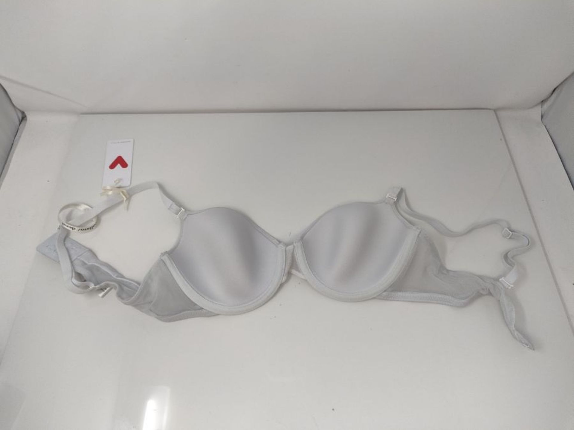 Lovable Ultralight Demi Coverage Underwire Bra, White (White 003), 3-B / 34 B Women's - Image 2 of 3