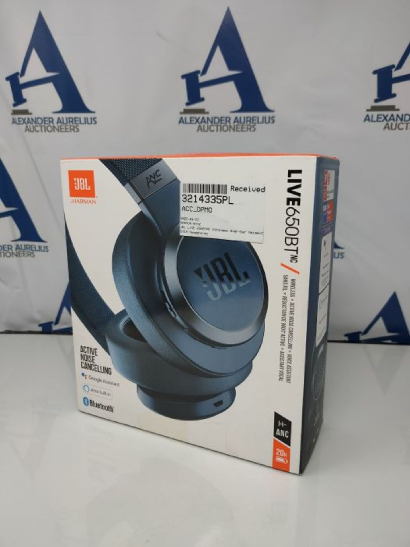 RRP £115.00 JBL LIVE 650BTNC Kabellose Over-Ear-KopfhÃ¶rer mit GerÃ¤uschunterdrÃ¼ckung und i - Image 2 of 3