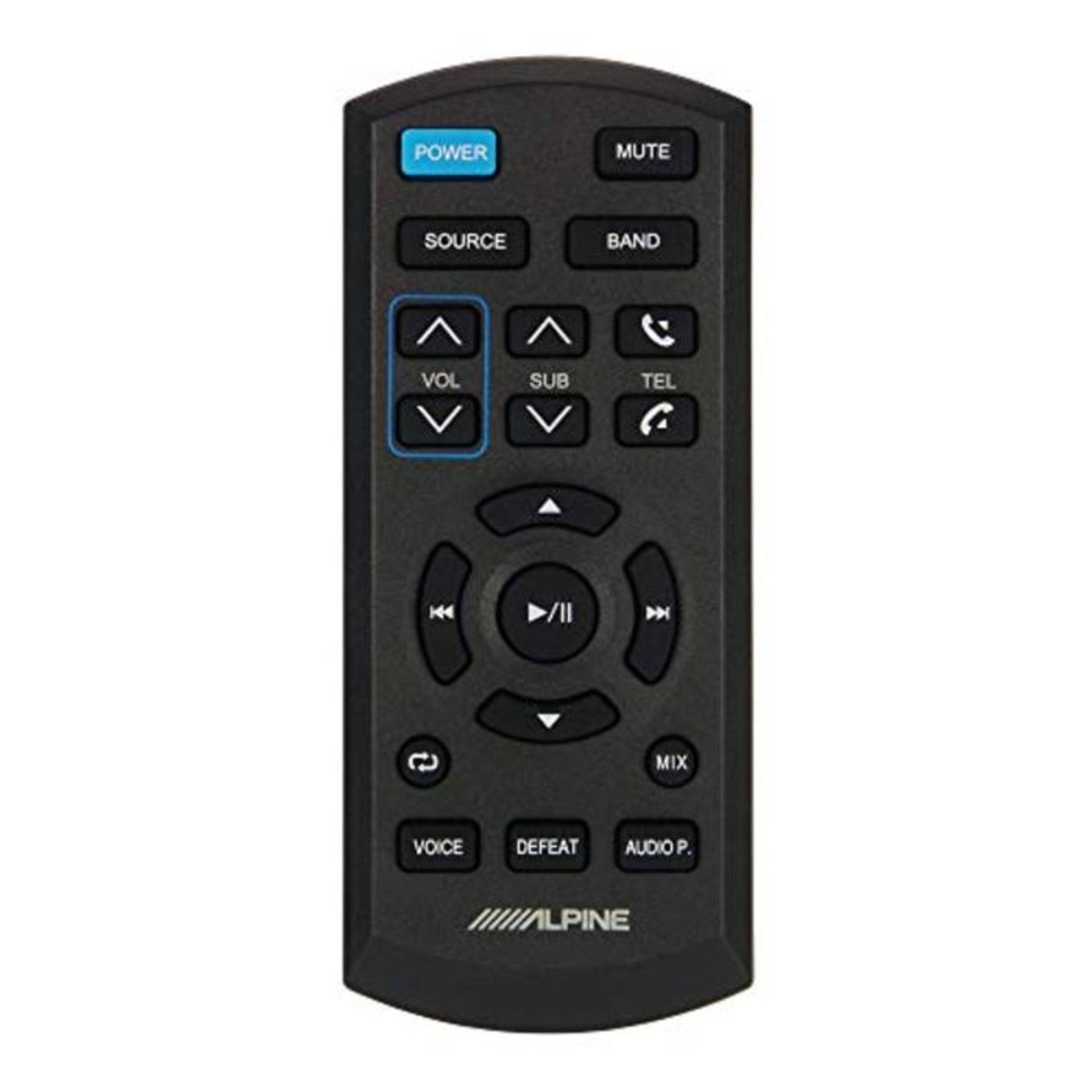 Alpine RUE-4360 Remote Control for Head Units, black