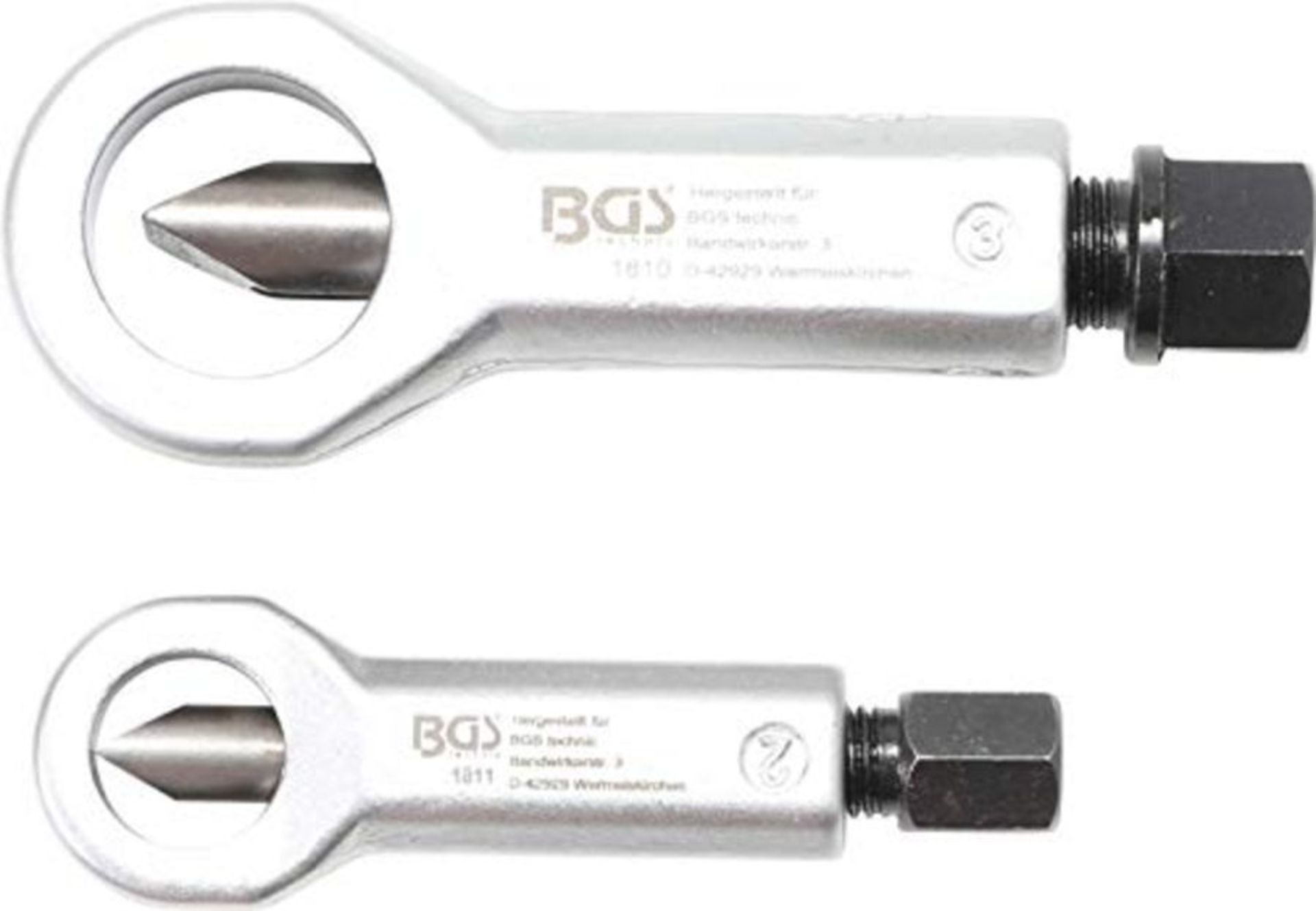 BGS 1812 | Nut Splitter Set | 12 - 16 mm / 16 - 22 mm | 2 pcs.