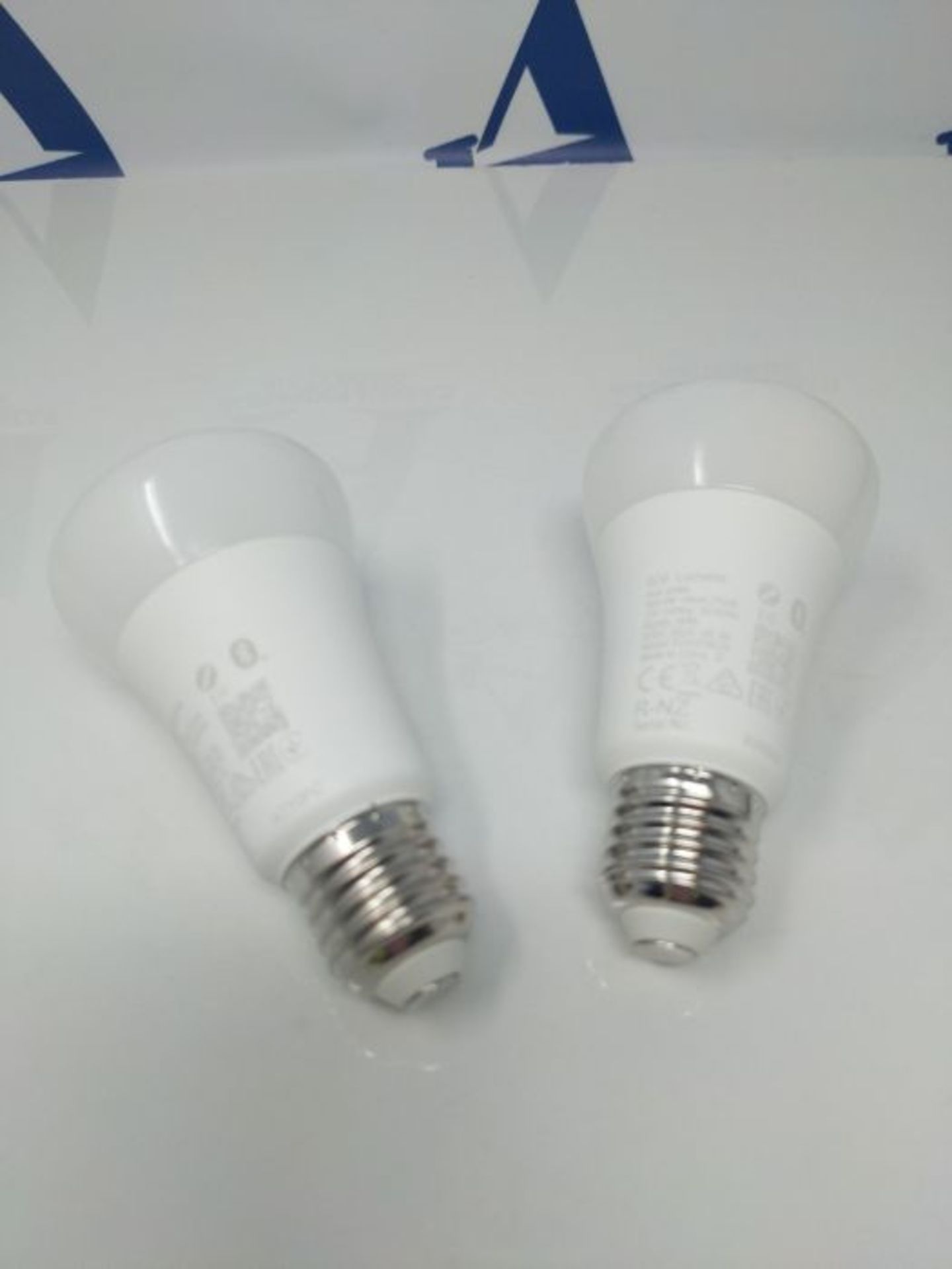 Philips Hue White E27 LED Lampe Doppelpack, dimmbar, warmweiÃxes Licht, steuerbar vi - Image 3 of 3