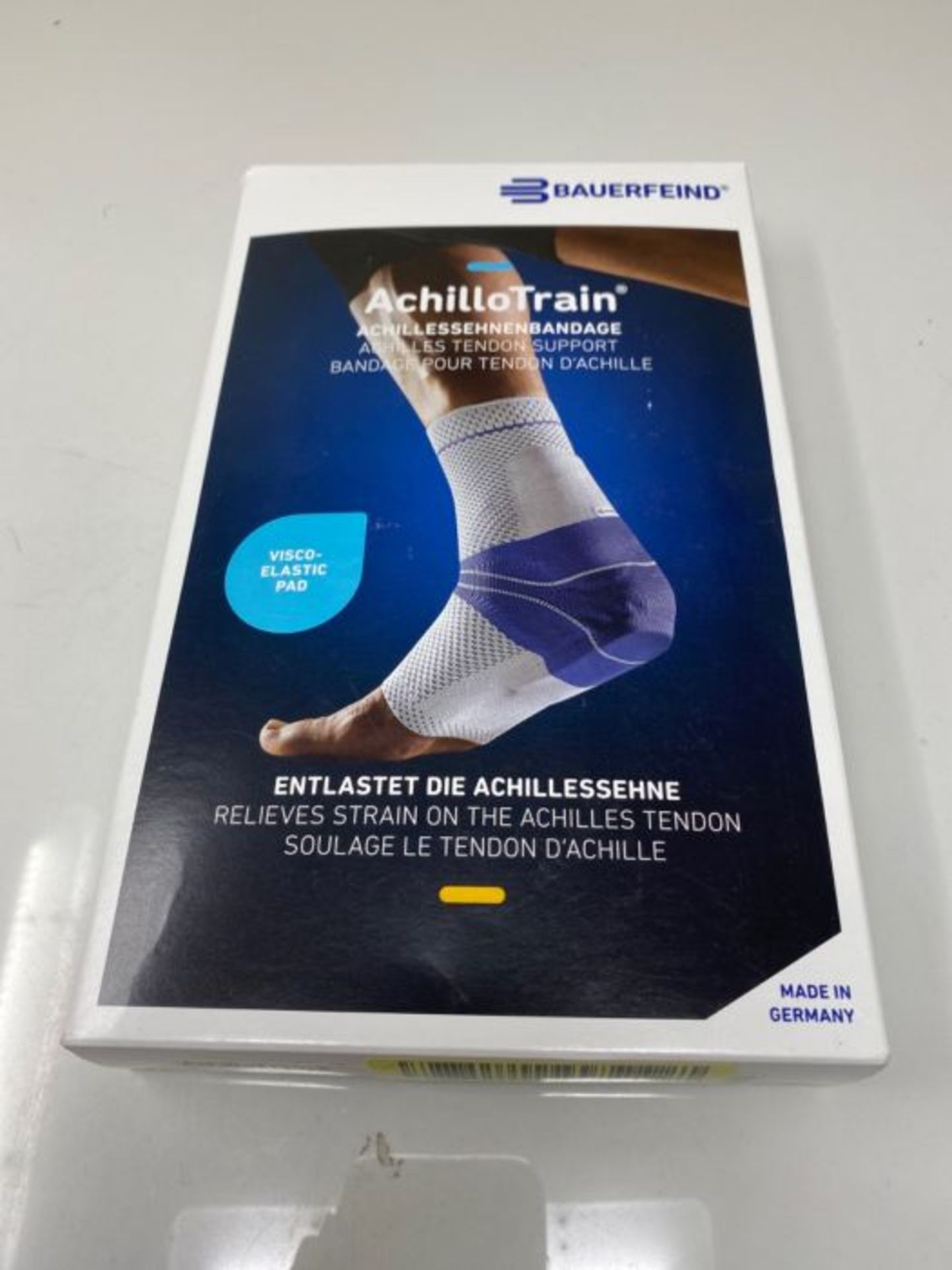 RRP £87.00 AchilloTrain Titanium Foot Bandage Left Size 4 - Image 2 of 3