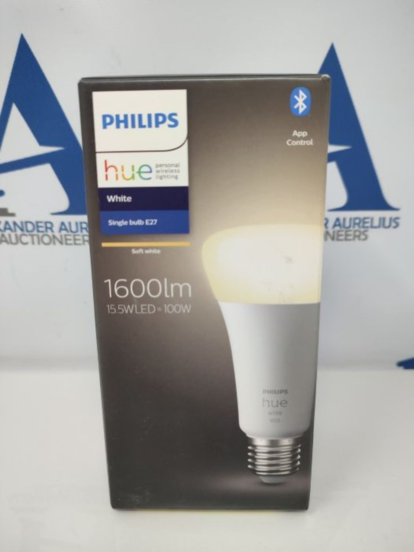 Philips Hue White E27 LED Einzelpack, hoher Lichtouput (1600lm), warmweiÃxes Licht, - Image 2 of 3