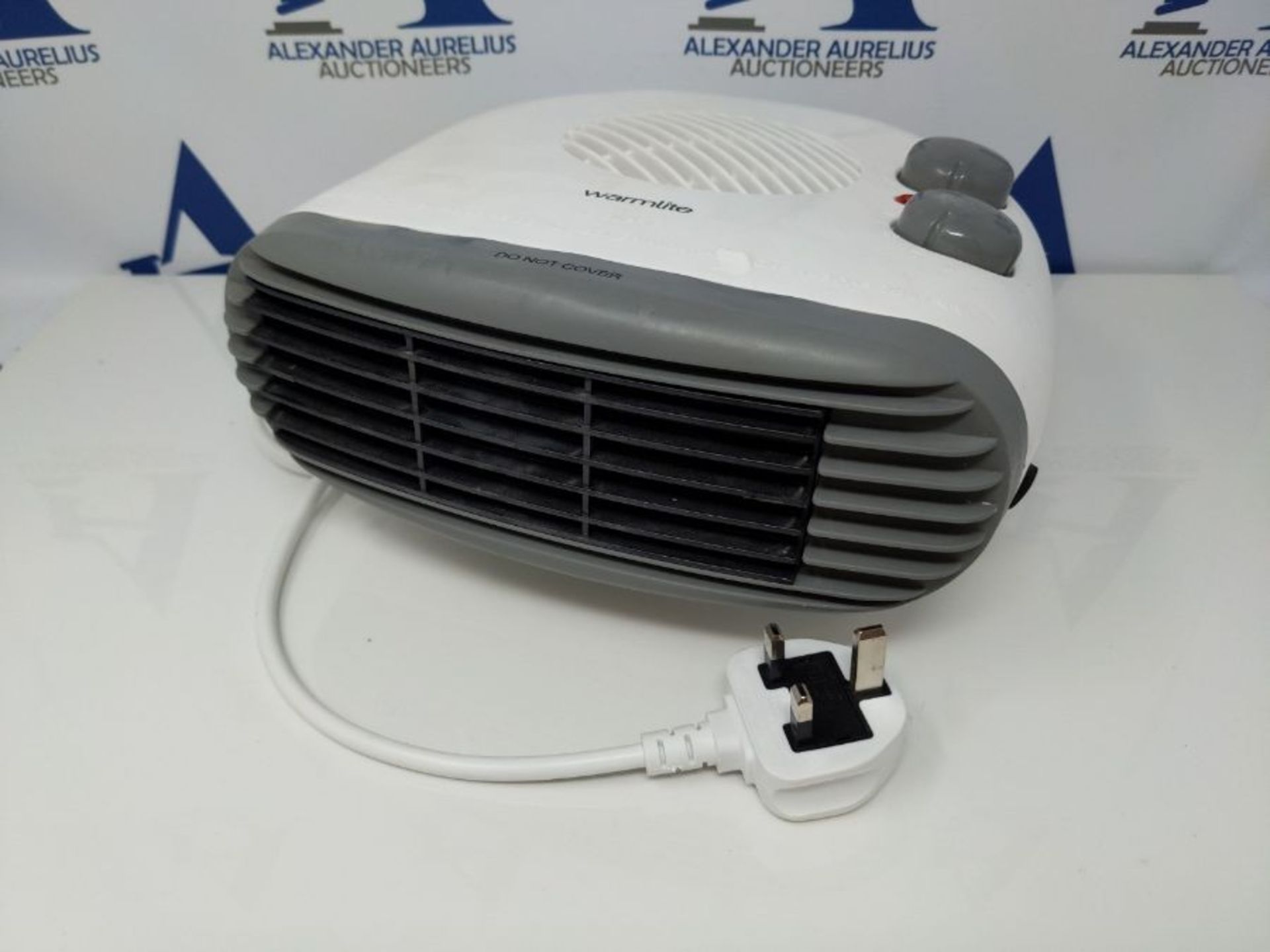 Warmlite WL44004 2000W Portable Flat Fan Heater with 2 Heat Settings and Overheat Prot - Image 3 of 3