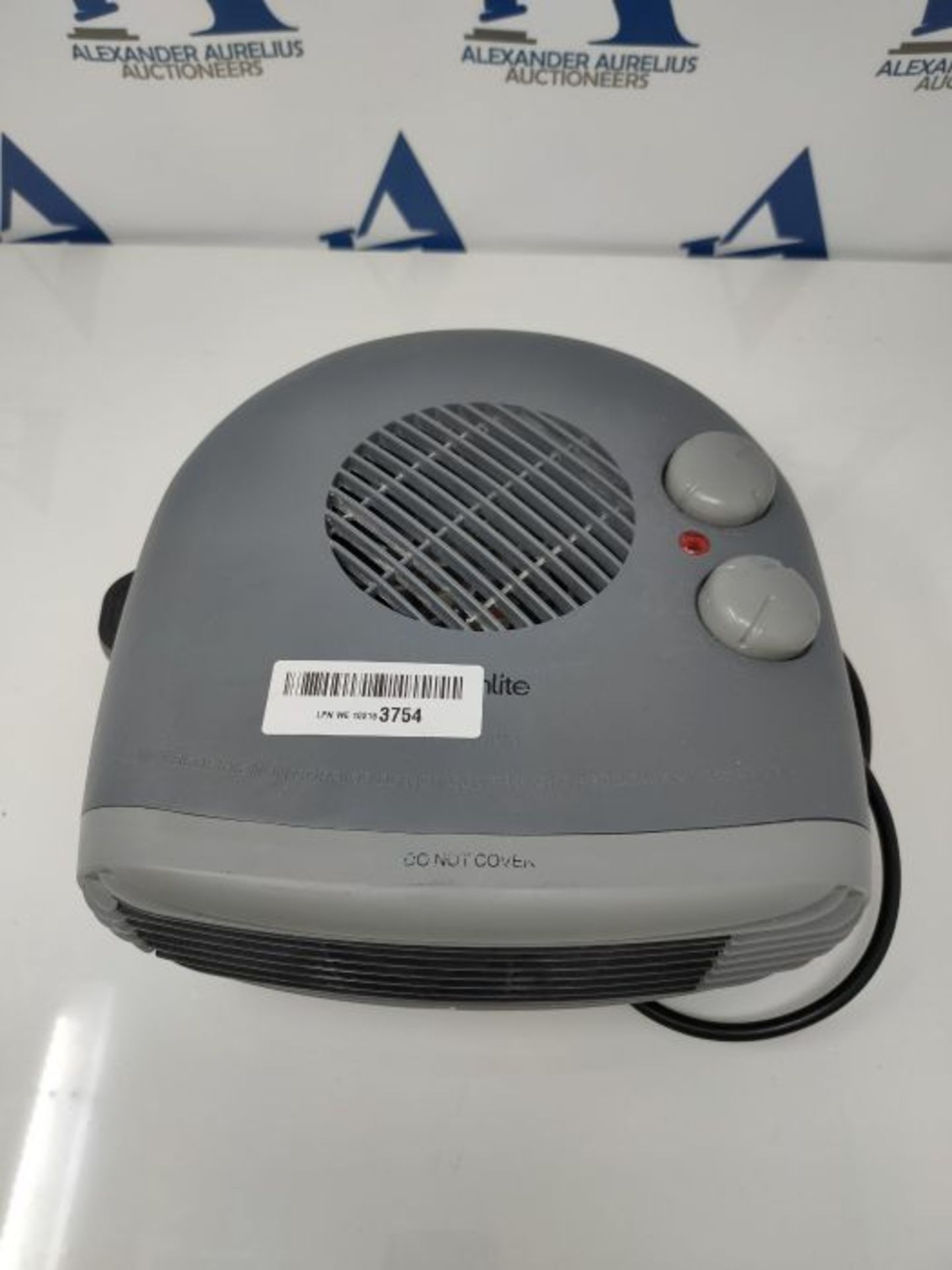 Warmlite WL44004DT 2000W Portable Flat Fan Heater, Dark, Dark Titanium - Image 3 of 3