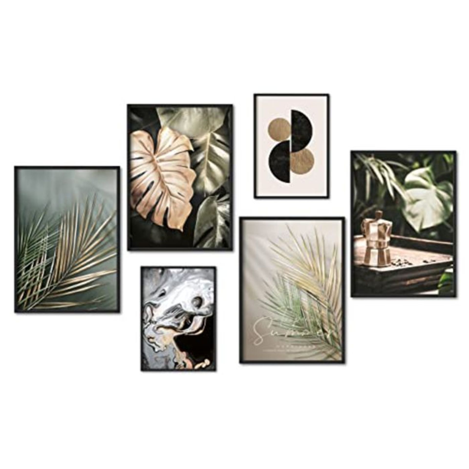 myestado - Premium Poster Set Pictures Living Room Modern Bedroom Picture for Your Wal