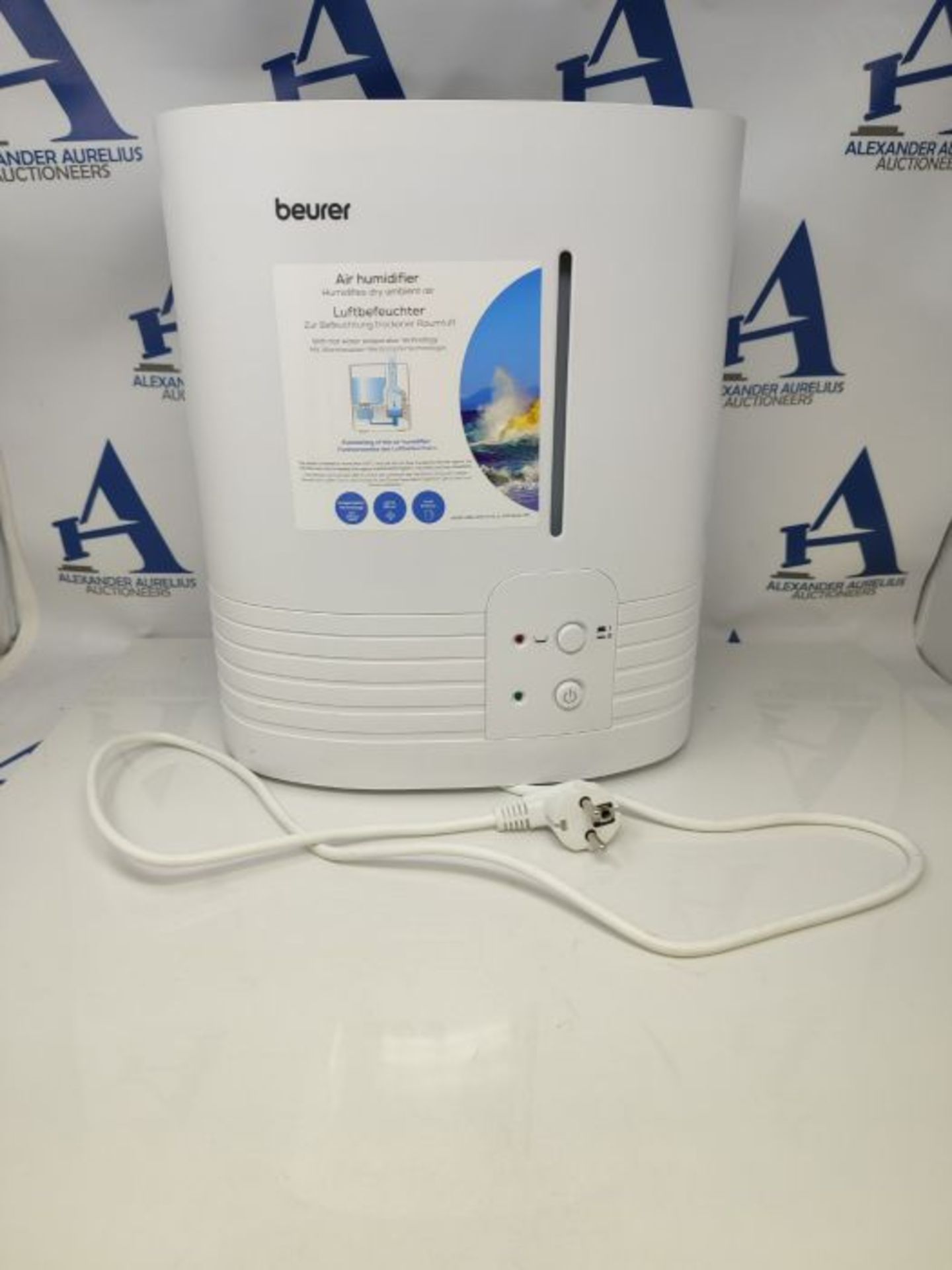 RRP £68.00 Beurer LB 55 Luftbefeuchter, mit hygienischer Warmwasser-Verdampfungstechnologie, für - Image 3 of 3