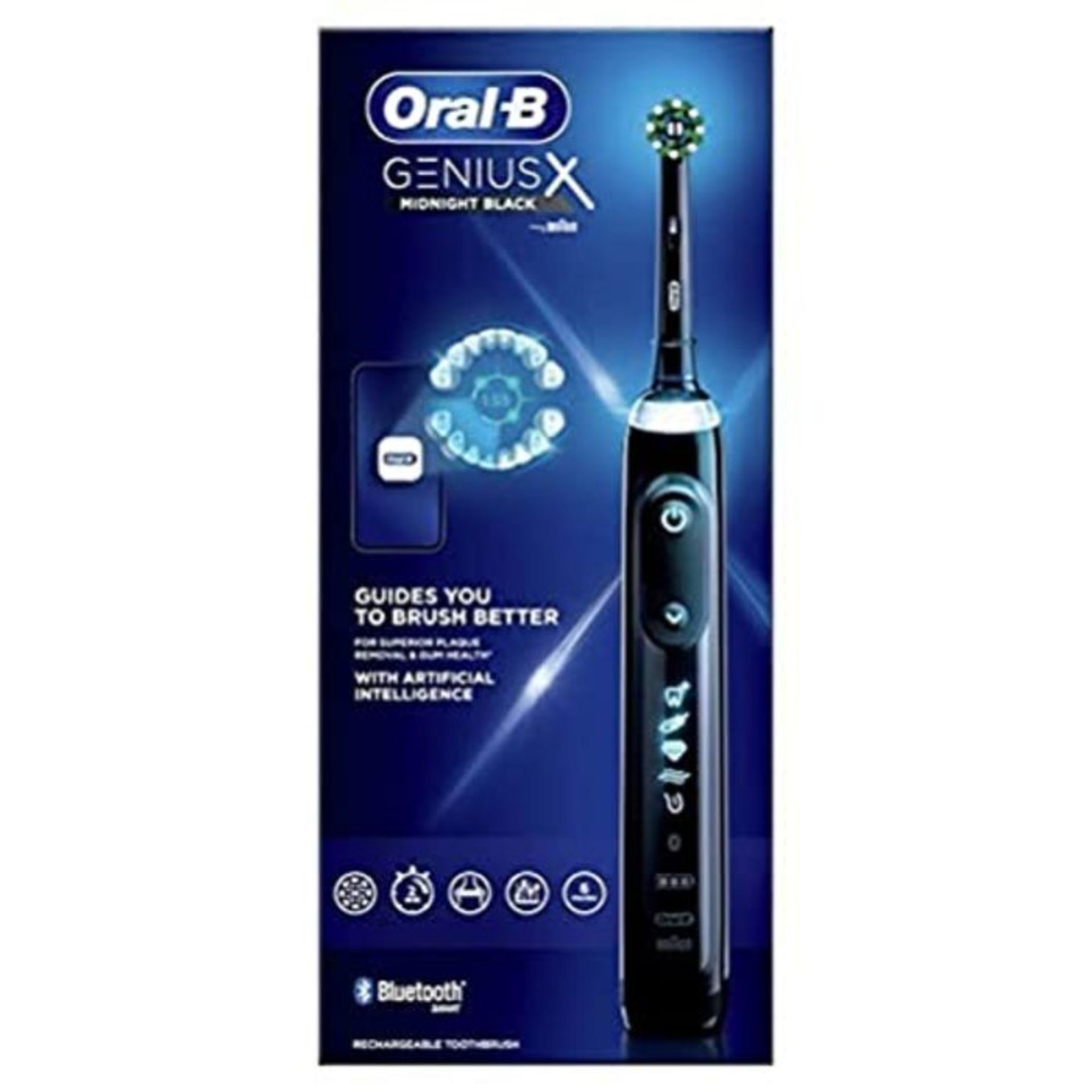 RRP £97.00 Oral-B Genius X Elektrische ZahnbÃ¼rste/Electric Toothbrush, 6 Putzmodi fÃ¼r Zahnp