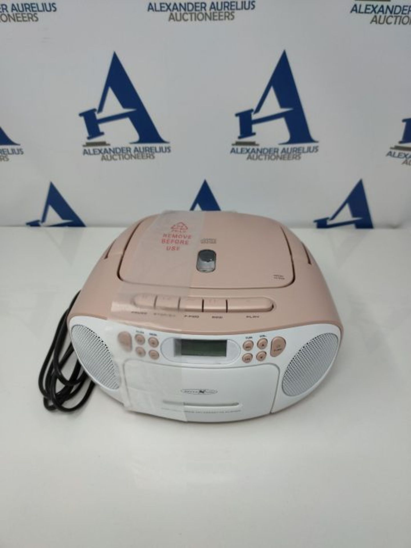 Reflexion CD Player with Cassette and Radio for Mains and Battery Operated (PLL FM Rad - Image 3 of 3