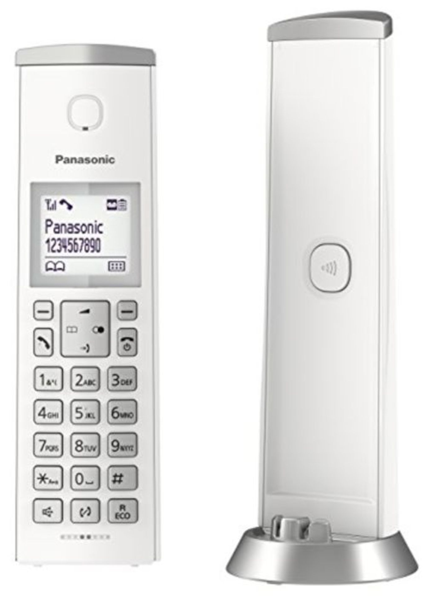 Panasonic KX-TGK220 - Telephone (DECT Phone, Wireless Terminal, Speaker, 120 Inputs, C