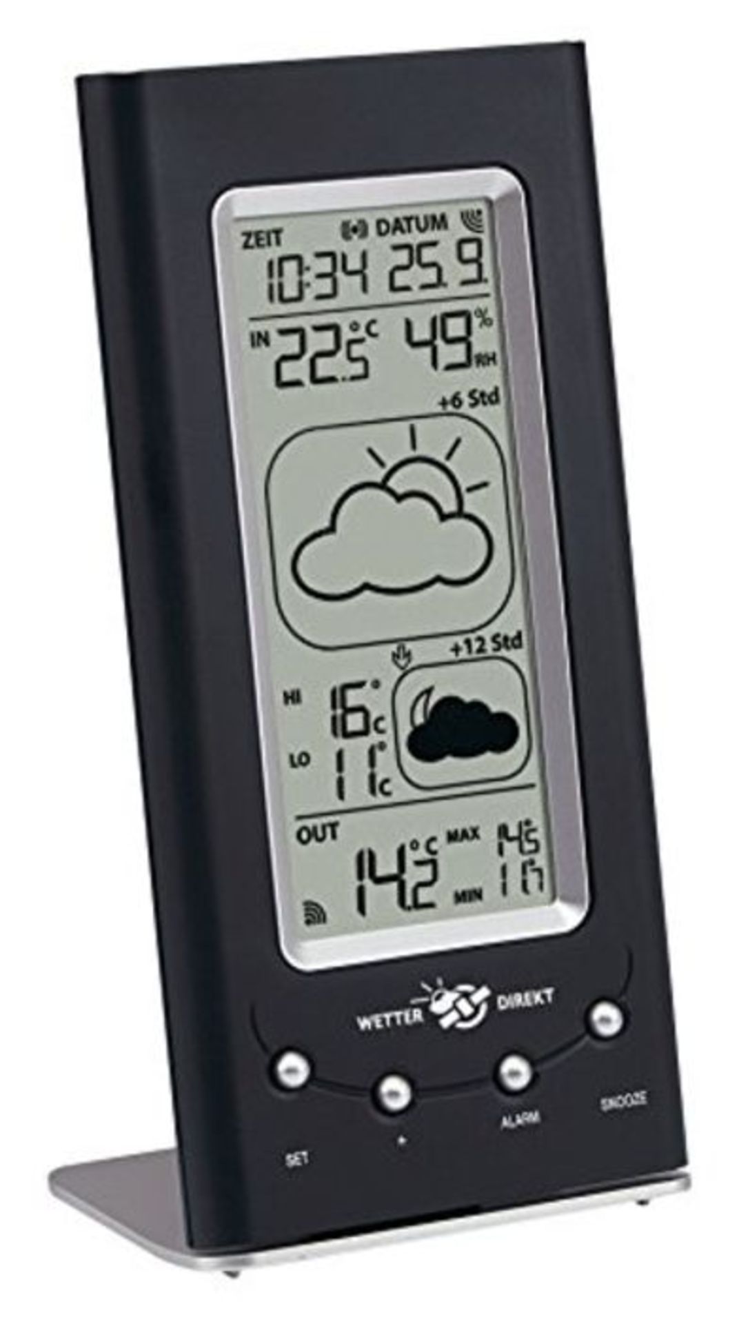 TFA Dostmann Nova 35.5019.IT satellite-based wireless weather station with Wetterdirek